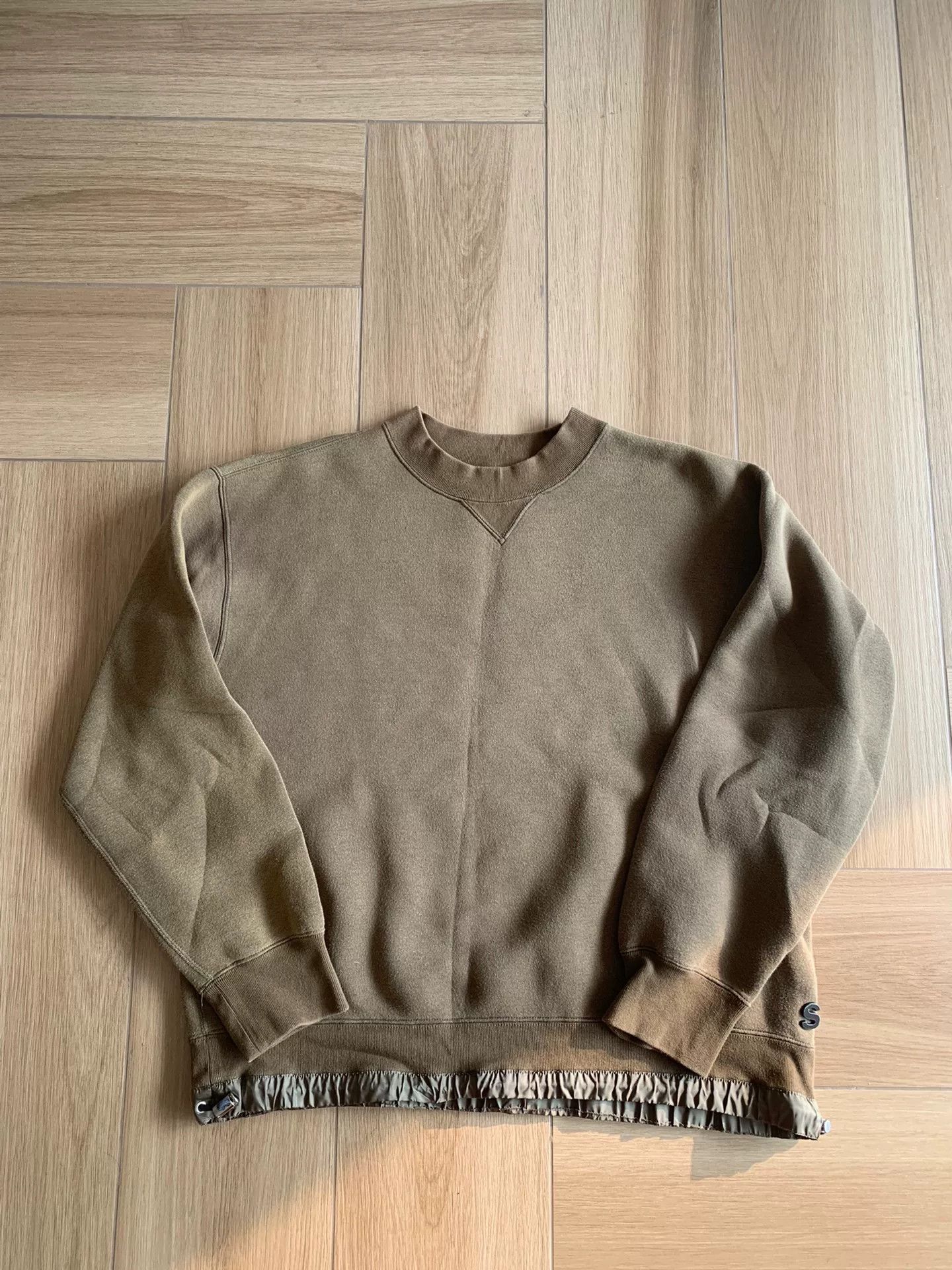 Sacai sacai sponge sweat pullover with drawstring hem Size US M / EU 48-50 / 2 - 1 Thumbnail