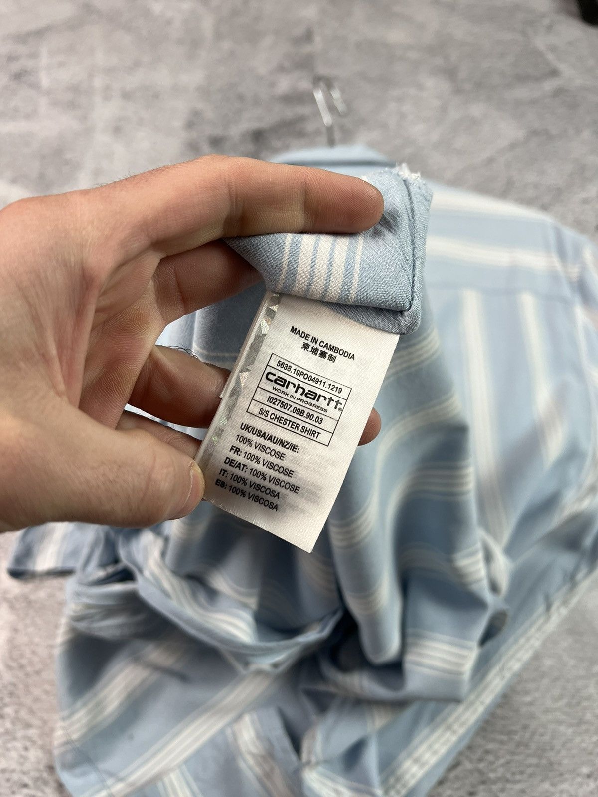 Carhartt Carhartt short sleeve striped shirt Size US L / EU 52-54 / 3 - 12 Thumbnail