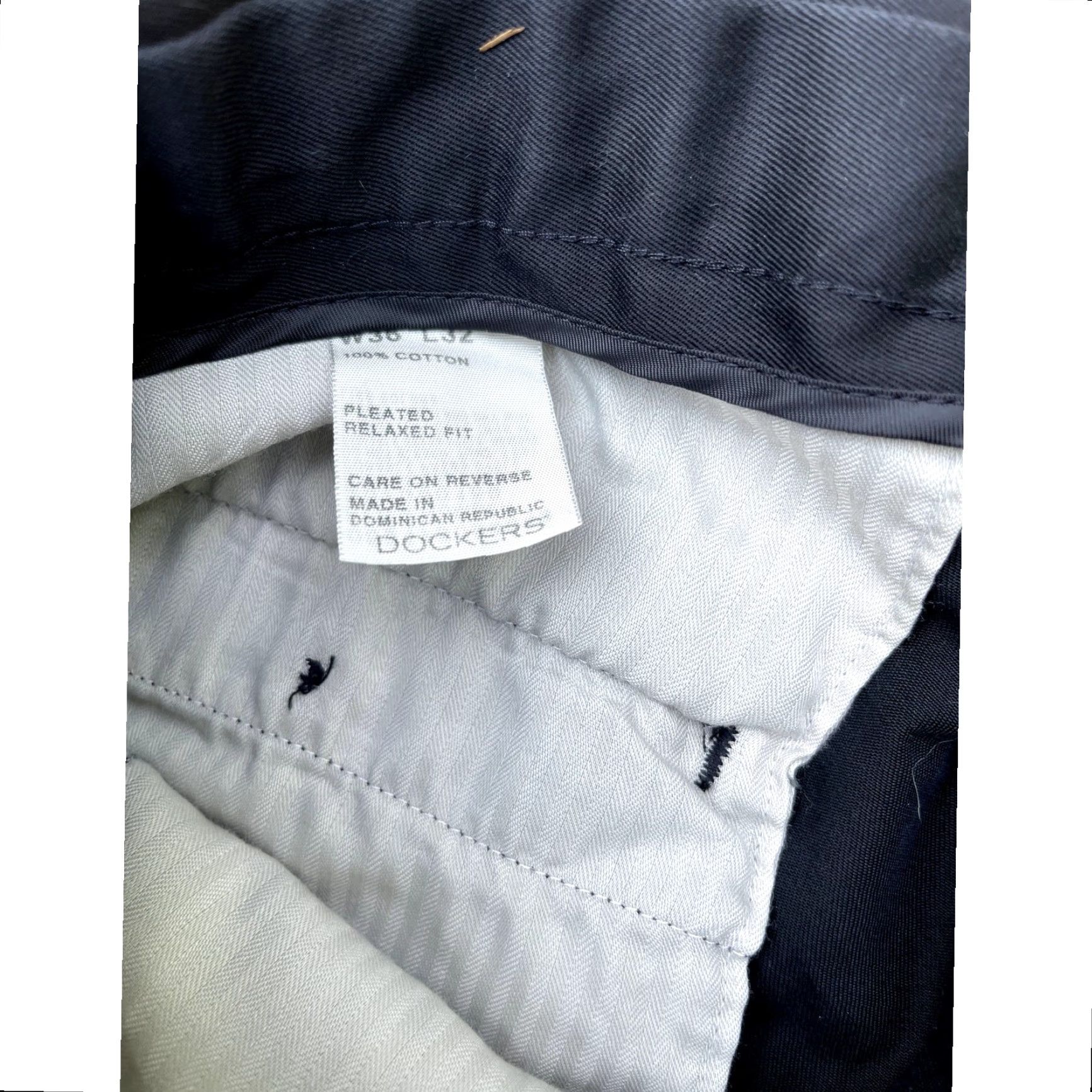 Dockers Dockers Collection Pants 36x32 Black Dress Pants NWT Innovation Men's 36 Black Size US 36 / EU 52 - 5 Thumbnail