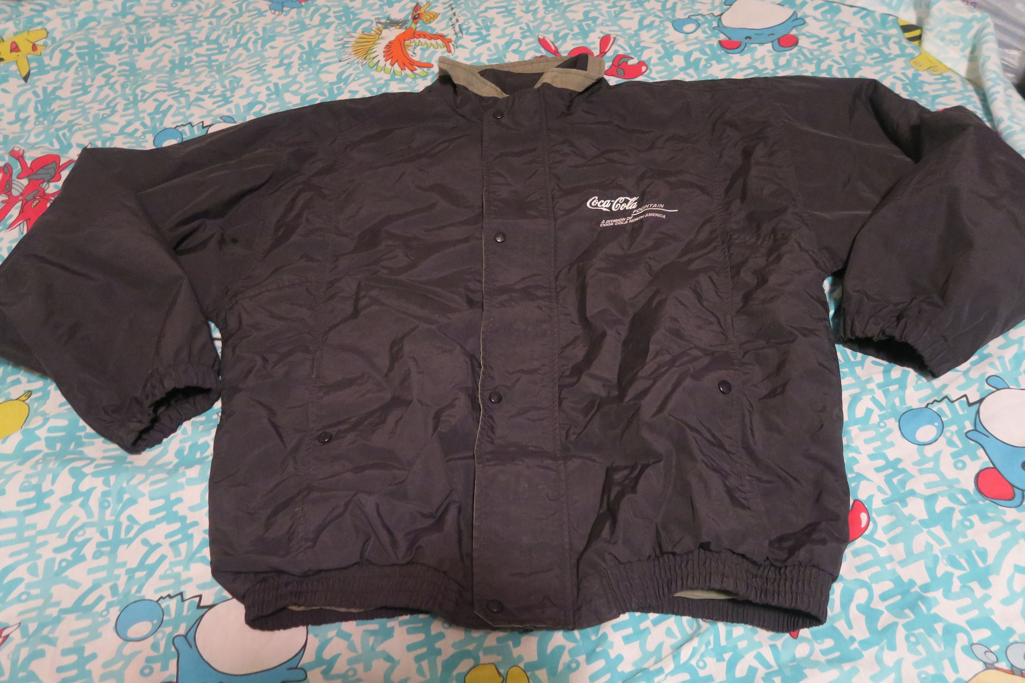 Coca Cola × Gear for Sports VTG Coca Cola Fountain Division Logo Windbreaker Jacket XL Size US XL / EU 56 / 4 - 1 Thumbnail