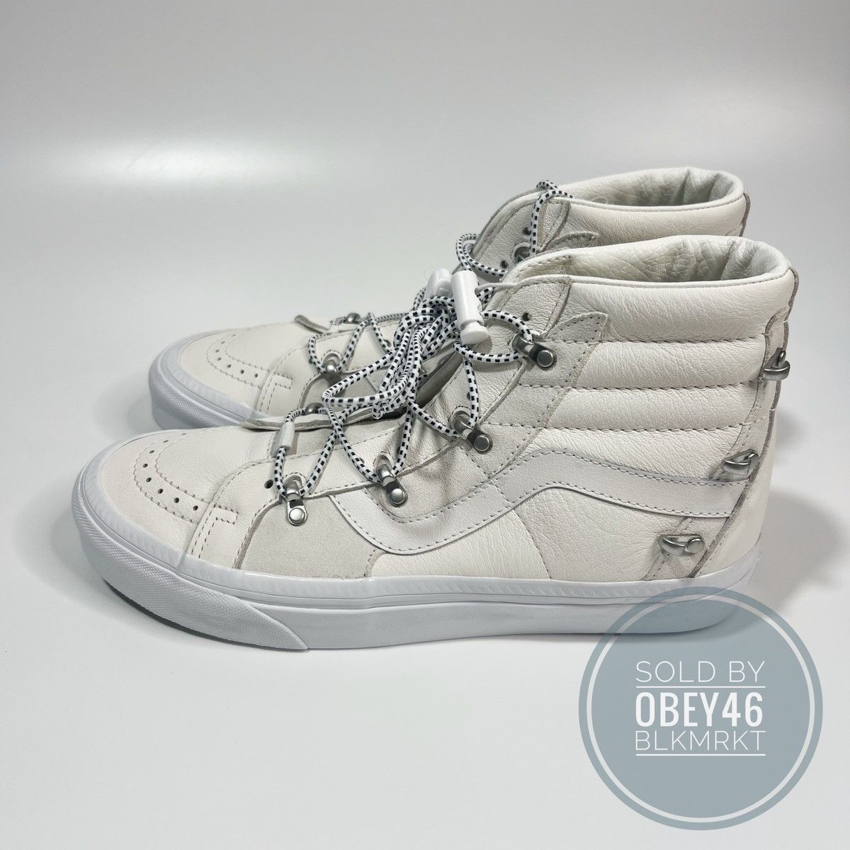 Vans Vans Sk8-Hi Echo DX Off White/White 9 Size US 9 / EU 42 - 2 Thumbnail
