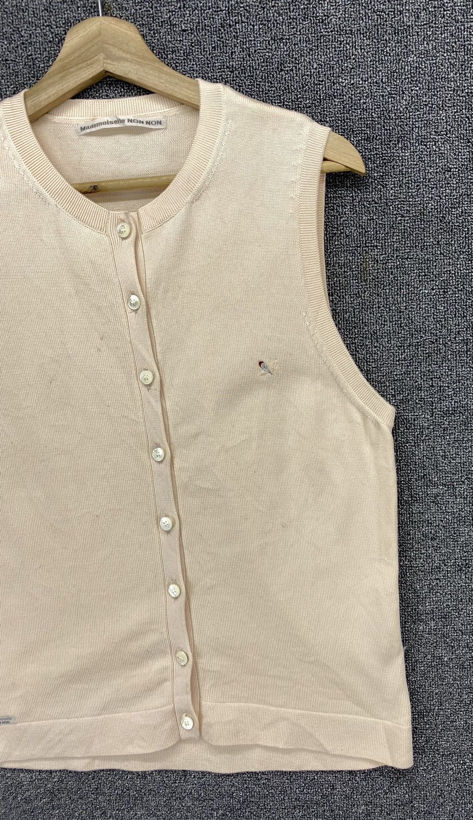 Issey Miyake Vintage Issey Miyake Mademoiselle Non Non Button Up Vest Size L / US 10 / IT 46 - 4 Thumbnail