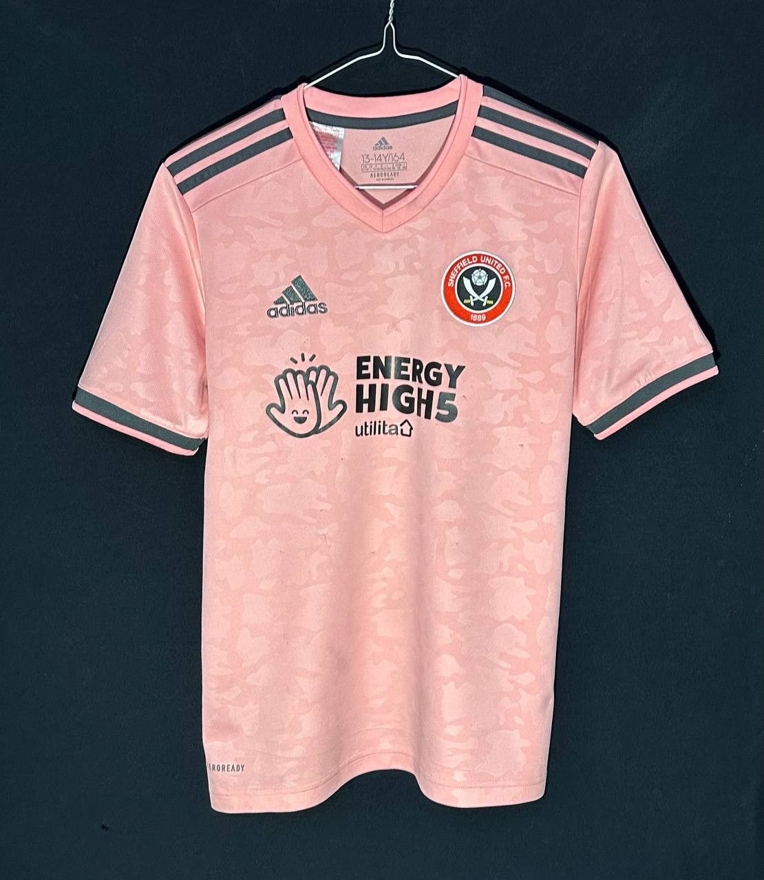 Adidas Sheffield United 2020/21 Adidas Away Third football Jersey Size US XS / EU 42 / 0 - 1 Thumbnail