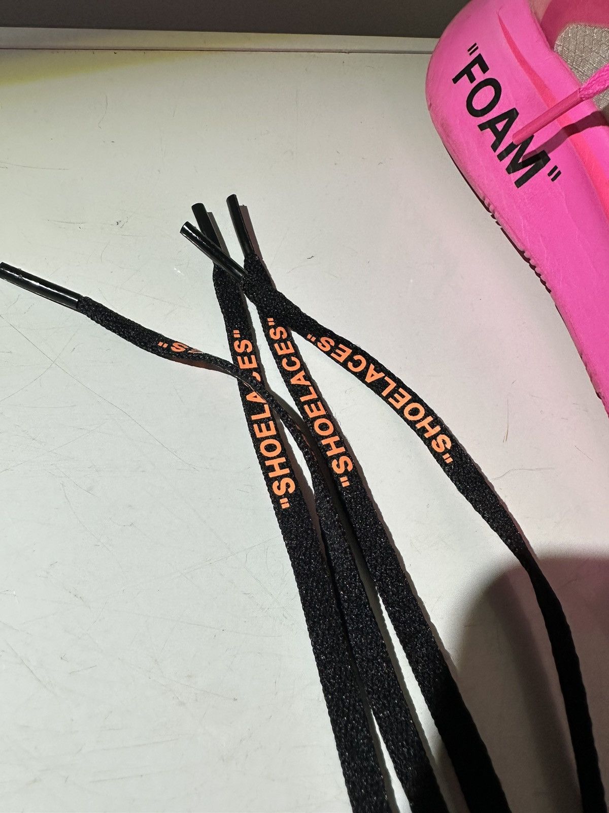 Nike × Off-White Nike x OFF WHITE Zoom Fly Pink Size US 9.5 / EU 42-43 - 15 Thumbnail