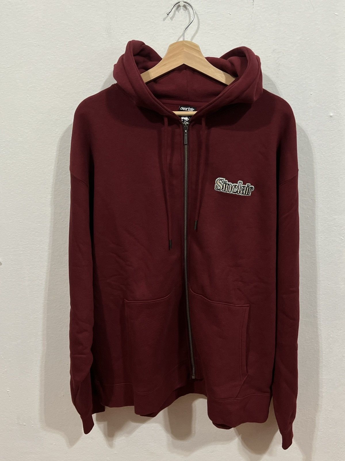 Sinclair VVS Zip Hoodie Burgundy