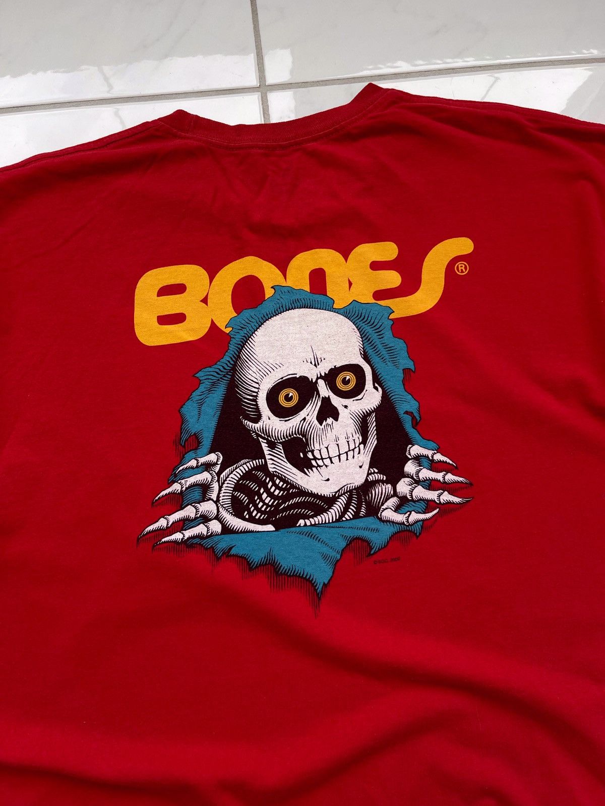 Powell Peralta × Tony Hawk × Vintage Vintage Y2k Powell Peralta Tony Hawk Tee Size US XL / EU 56 / 4 - 2 Thumbnail