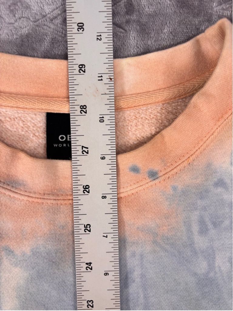 Obey Men's Obey Tie Dye Crewneck Sweatshirt Size L Size US XL / EU 56 / 4 - 7 Thumbnail