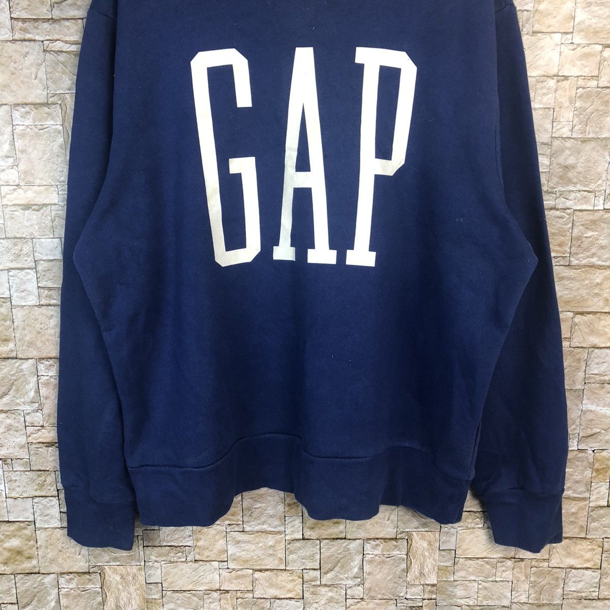 Gap Gap Dark Blue Sweatshirt vintage like kenye west #A29 Size US XL / EU 56 / 4 - 3 Thumbnail