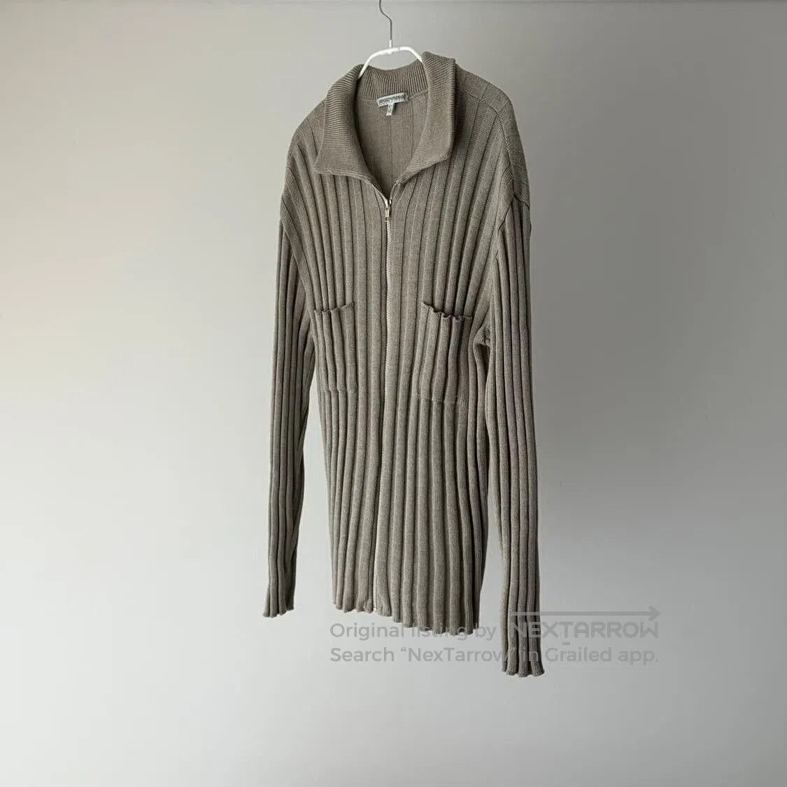 Armani Armani Vintage Gray Knit Coat. Size US S / EU 44-46 / 1 - 3 Thumbnail