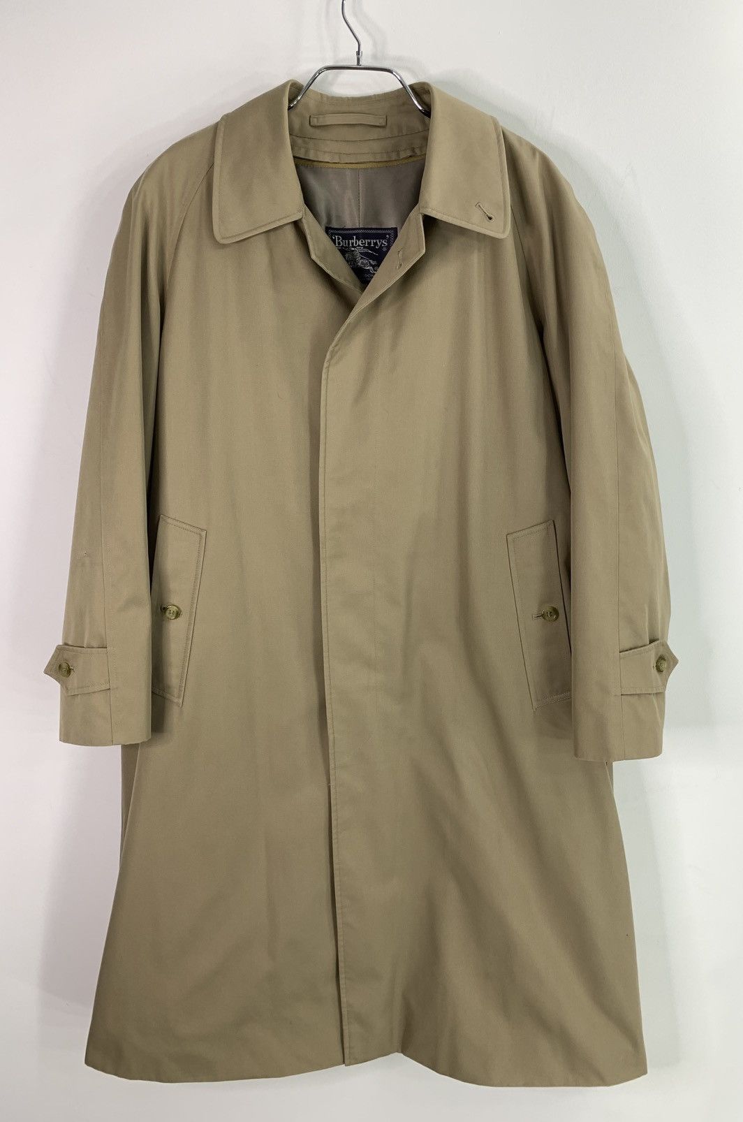Burberry × Vintage Burberry Vintage Beige Trench Coat M/L Size Size US M / EU 48-50 / 2 - 2 Thumbnail