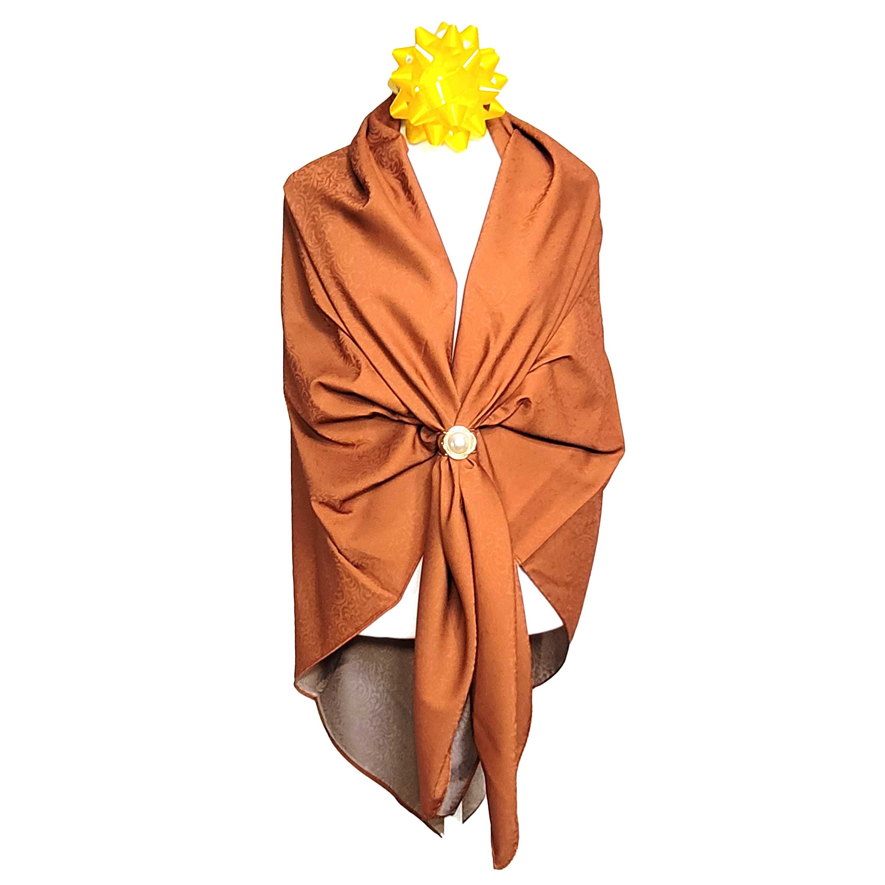 Other NWT Double Sided Silk Scarf 52"x52" Large Square Wrap 3229 Size ONE SIZE - 5 Thumbnail