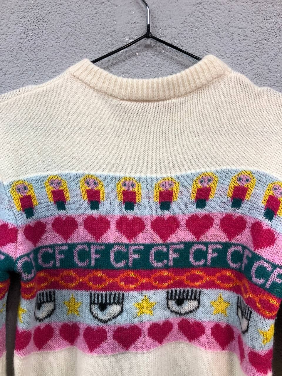 Chiara Ferragni Chiara Ferragni womens wool / cashmere sweater XS Size XS / US 0-2 / IT 36-38 - 10 Thumbnail