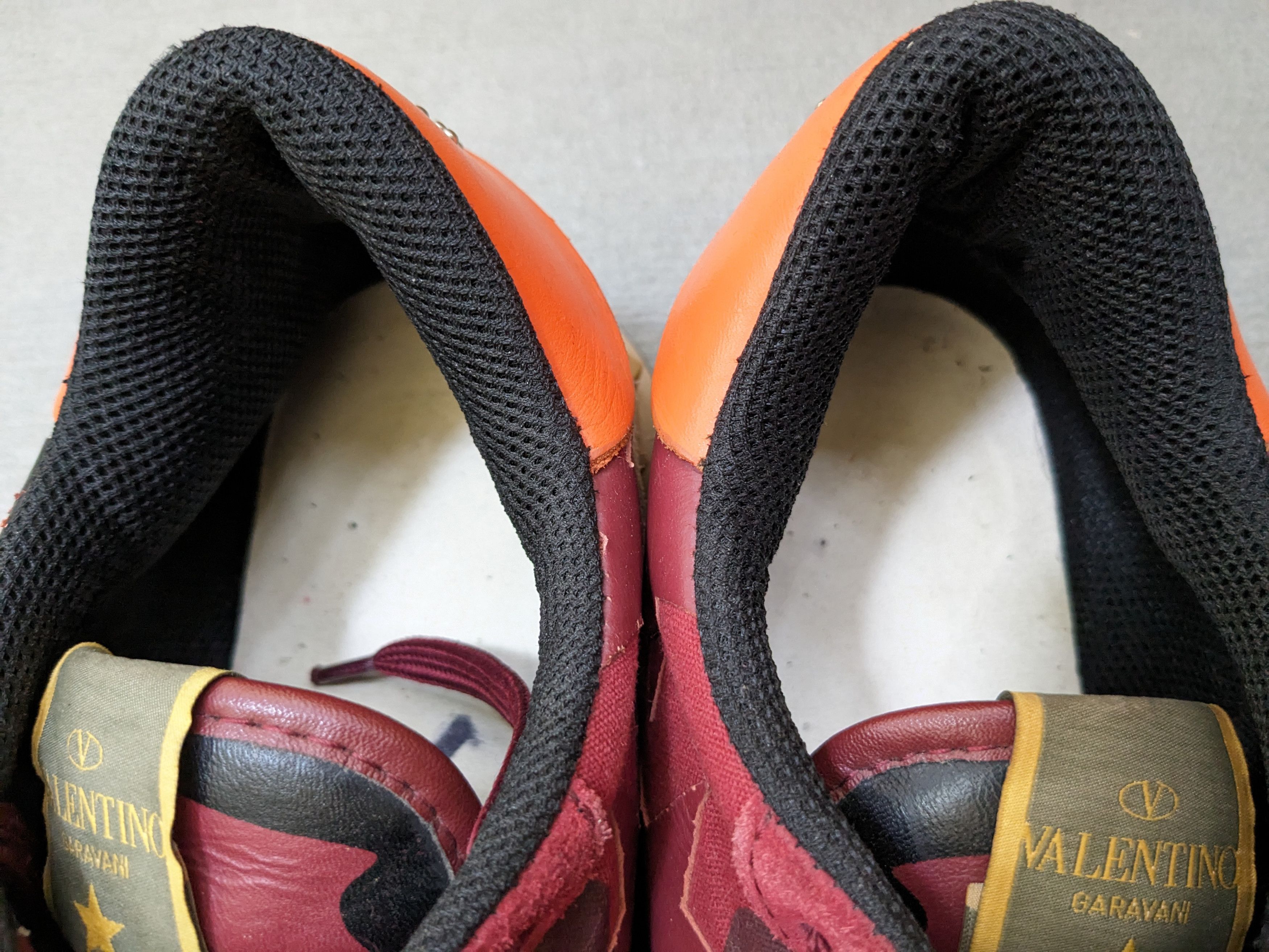 Valentino Valentino Rockrunner Camo Sneakers Size 11 44 Red Star Size US 11 / EU 44 - 3 Thumbnail