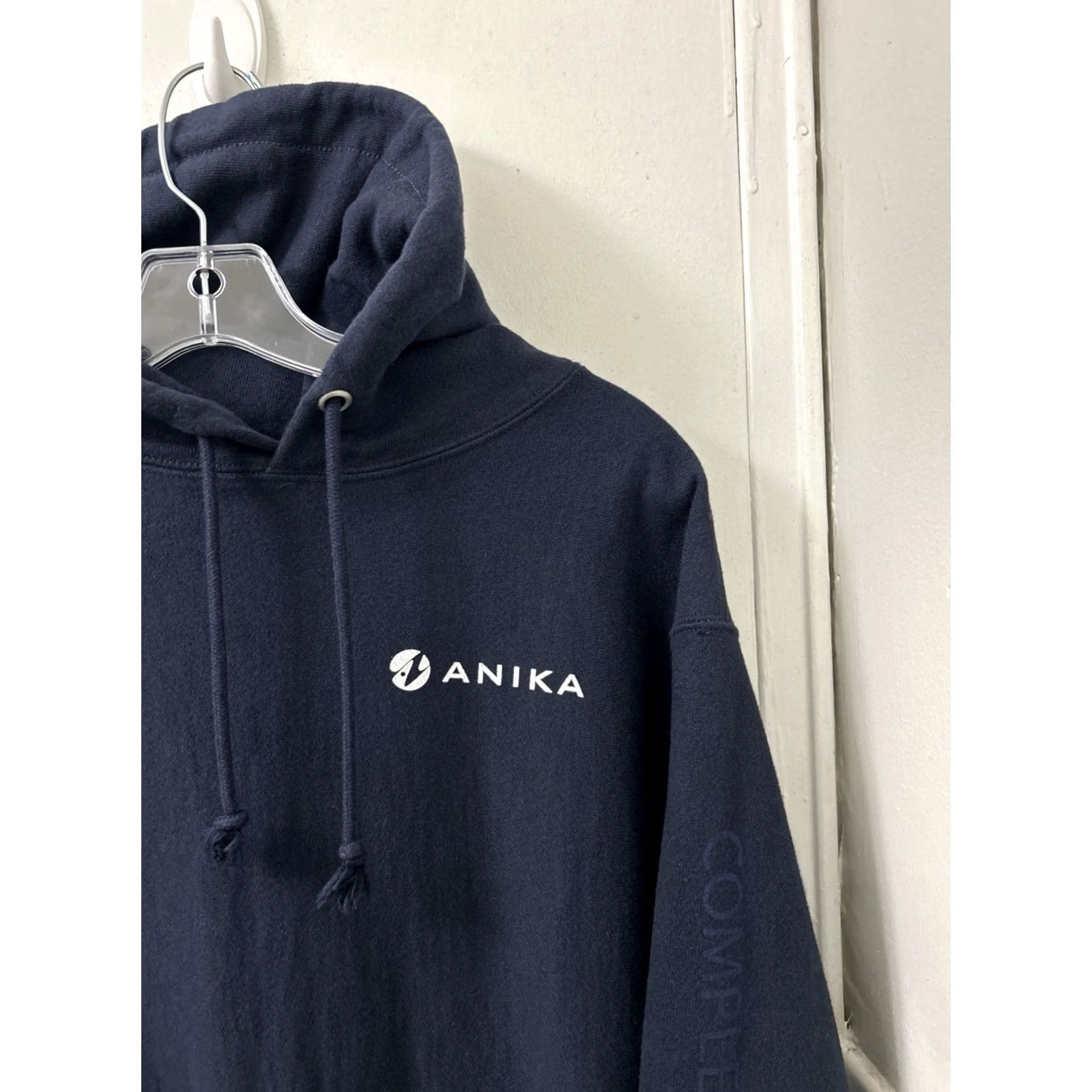 Champion Champion Hoodie Mens M Navy Blue Sweatshirt Pullover L/S Size US M / EU 48-50 / 2 - 4 Thumbnail