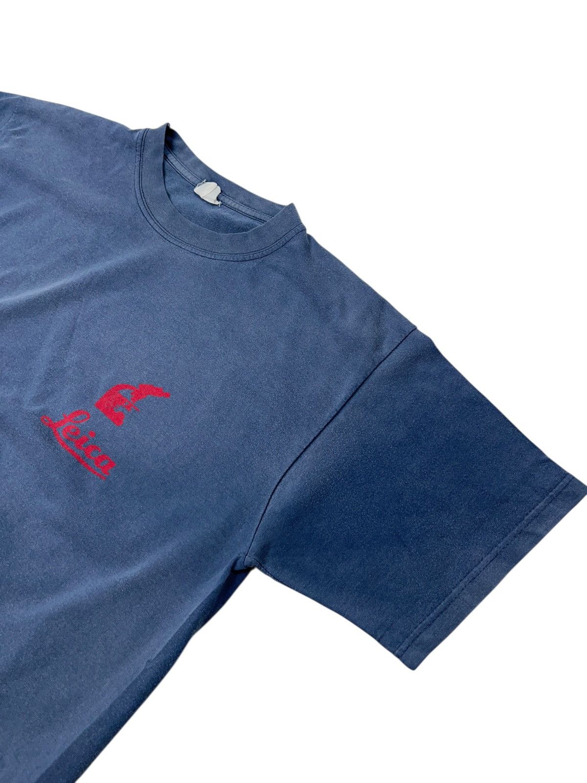 Vintage Vintage 90s Leica Camera Lens Super Faded German T-Shirt Size US L / EU 52-54 / 3 - 5 Thumbnail