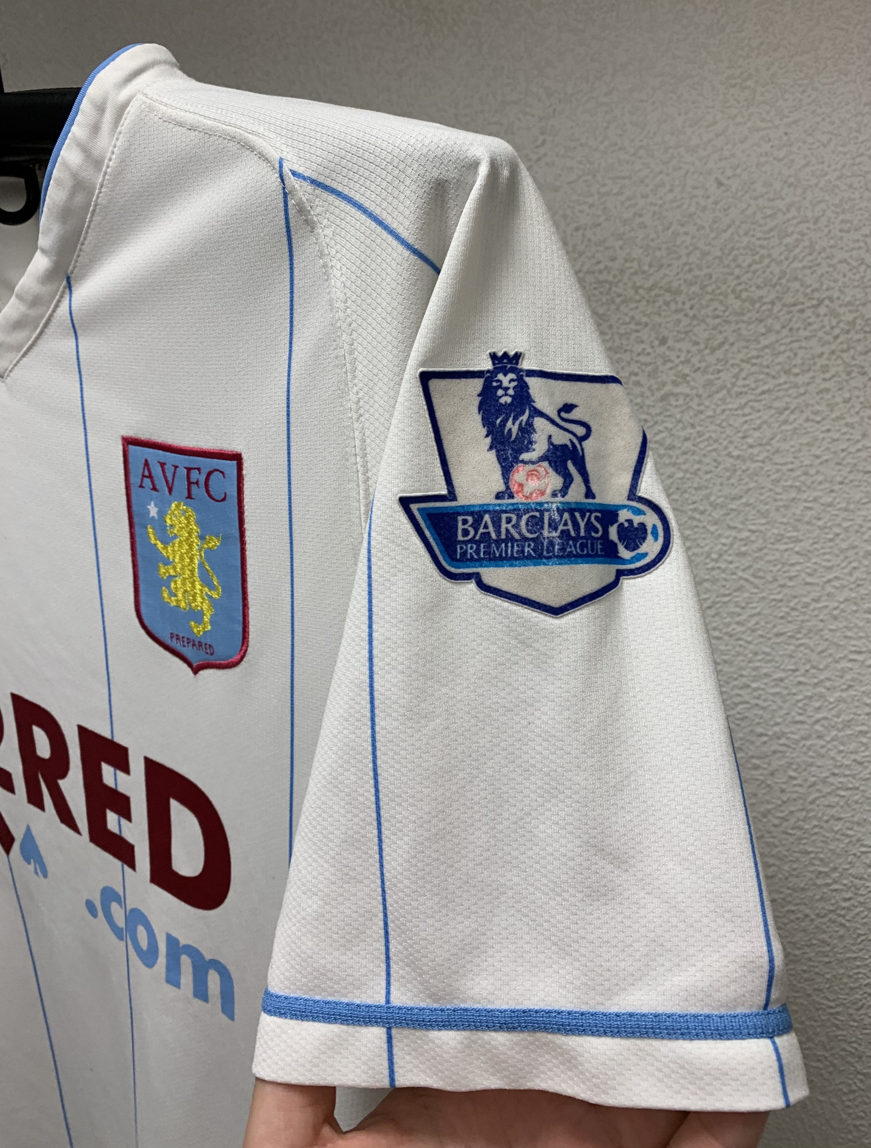 Nike Young 7 Nike Aston Villa AVFC 07/08 vintage soccer jersey m Size US M / EU 48-50 / 2 - 7 Thumbnail