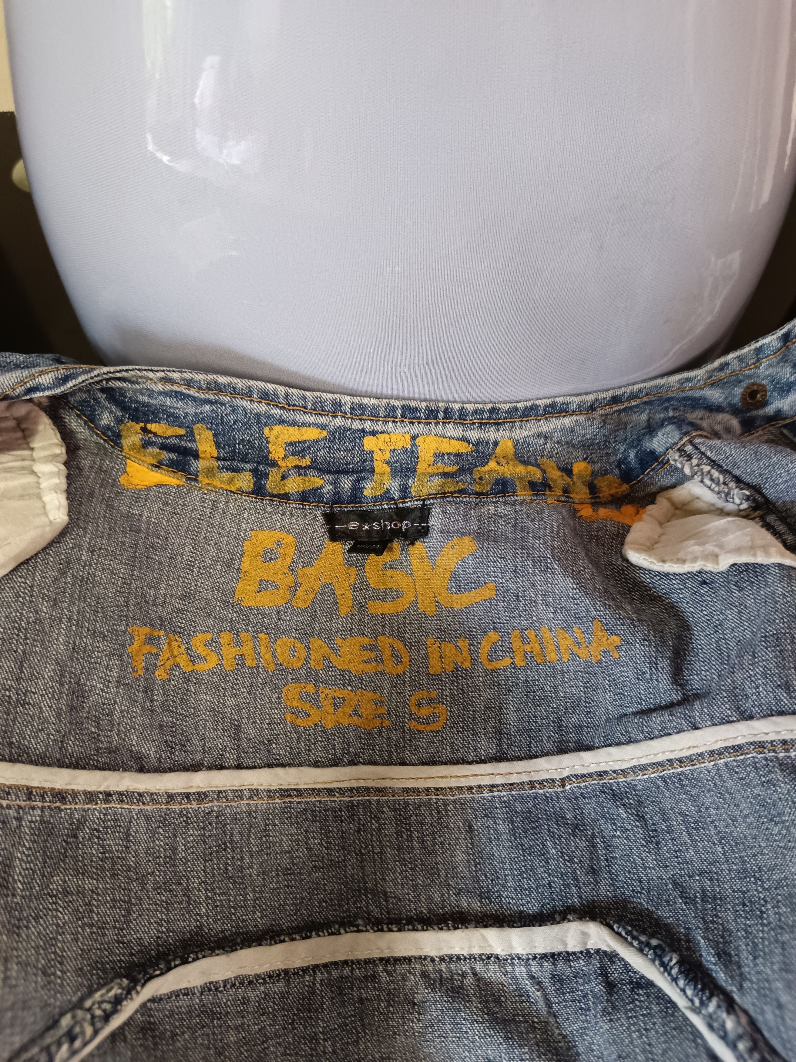 Japanese Brand Vintage denim motorcycle jacket women's Size S / US 4 / IT 40 - 8 Thumbnail