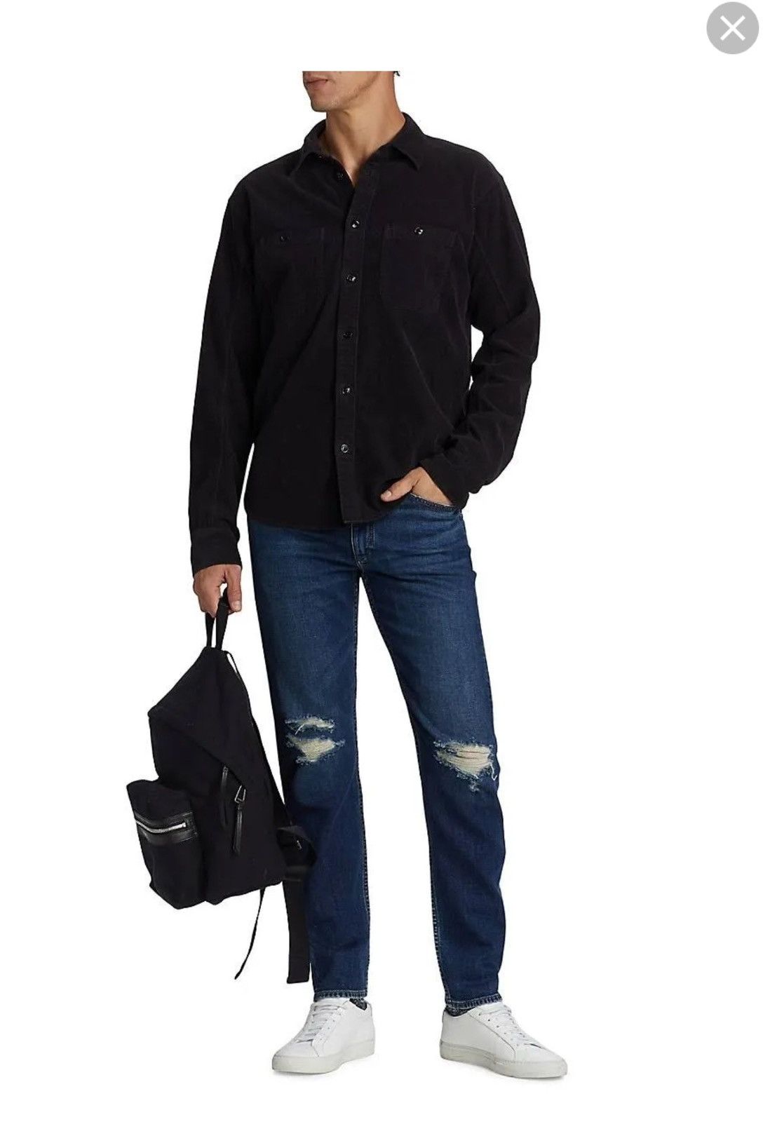 Rag & Bone Rag bone Corduroy shirt retails for $295 Size US M / EU 48-50 / 2 - 1 Thumbnail