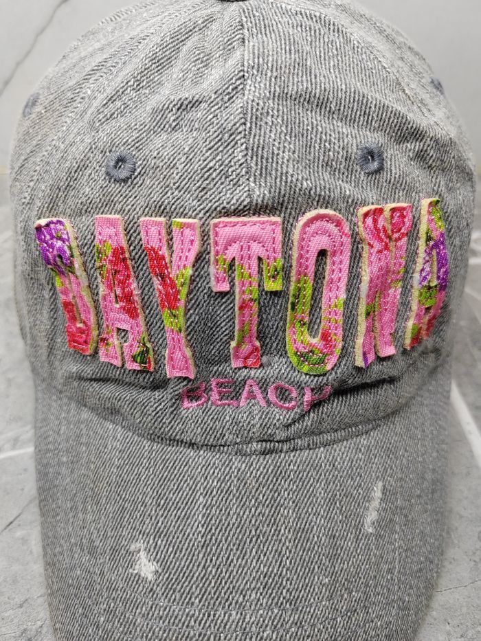 Japanese Brand Vintage Dytona Beach Distressed Style Cap Hat Size ONE SIZE - 3 Thumbnail
