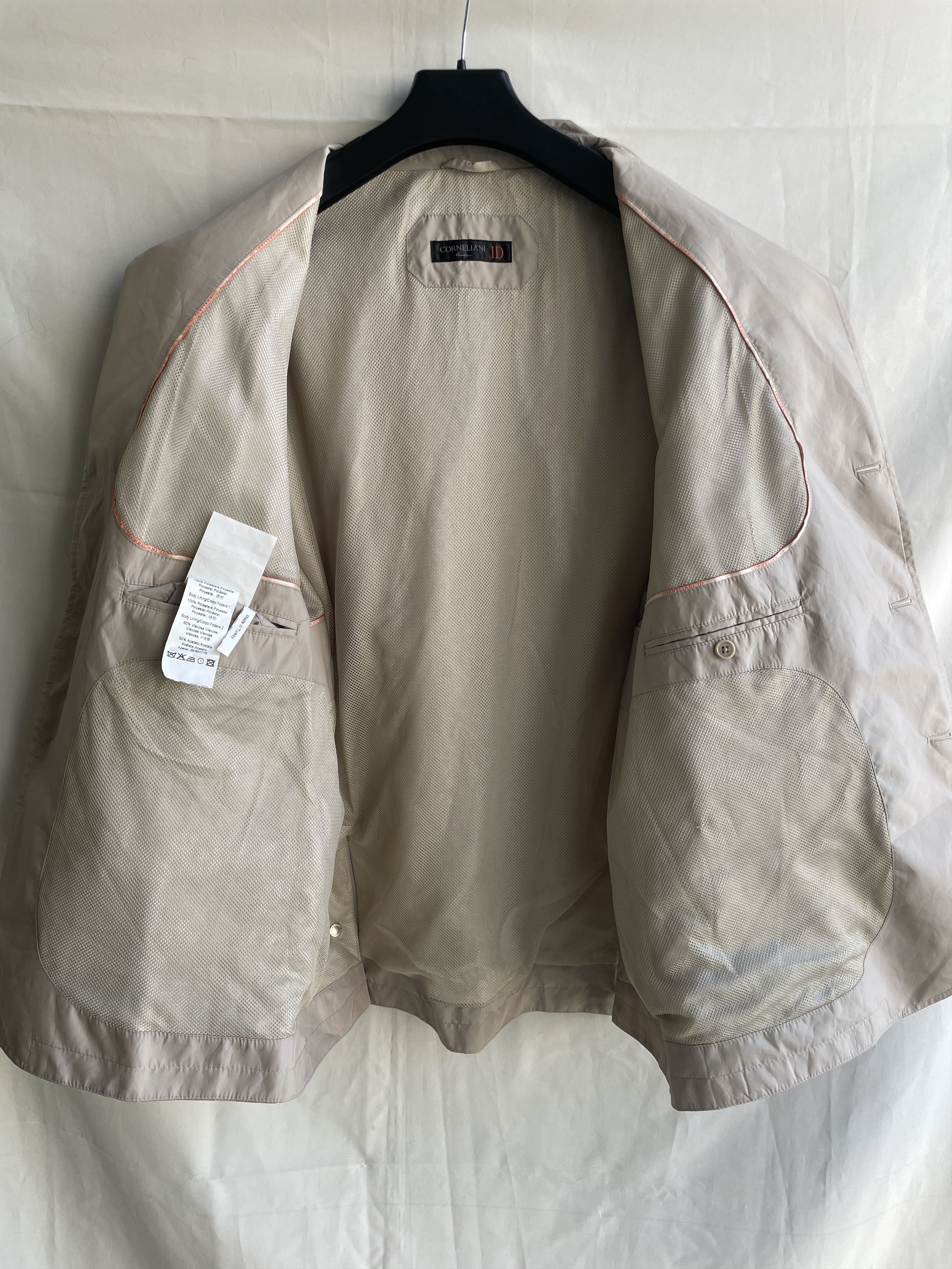 Corneliani Corneliani ID Polyester Lightweight Sport Coat Blazer Size 48R - 3 Thumbnail