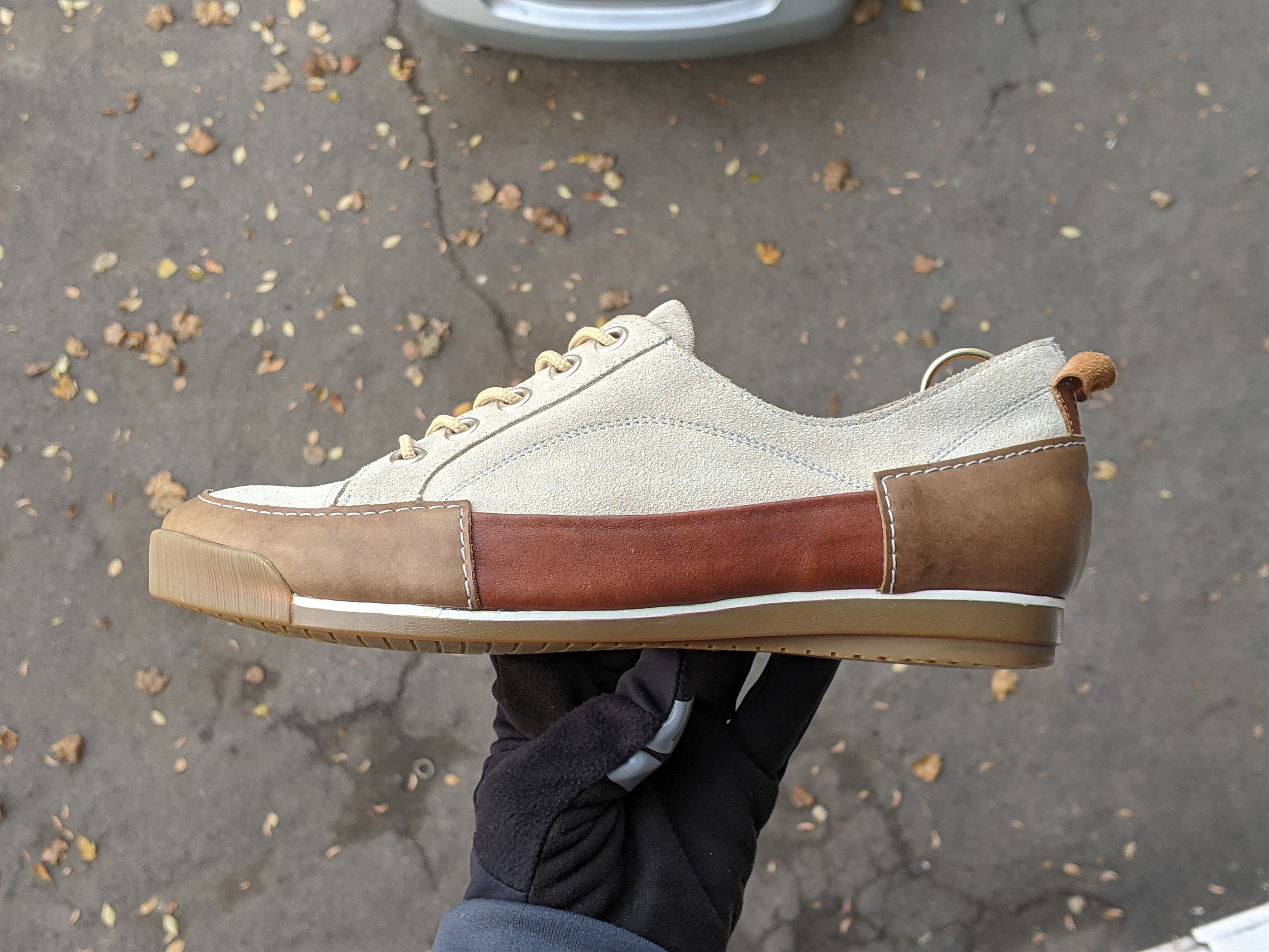 Japanese Brand Think! Leather Casual Sneakers Shoes Prada Dior Puma Size US 9 / EU 42 - 4 Thumbnail