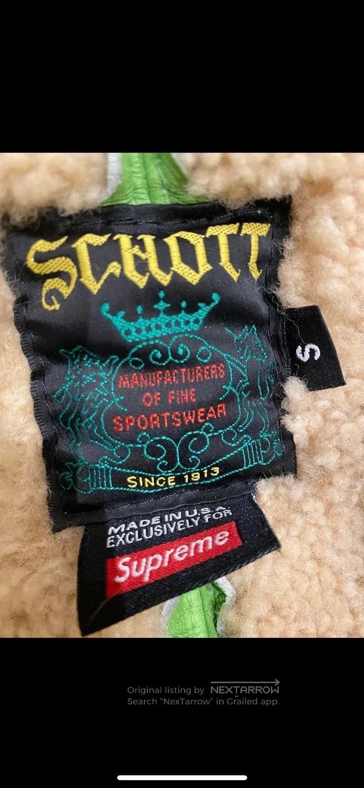 Schott Schott Fur is integrated Size US S / EU 44-46 / 1 - 2 Thumbnail