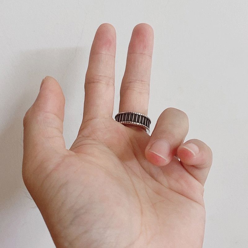 Jewelry SIZE 10 Argent 925 Sterling Silver Ring Size ONE SIZE - 3 Thumbnail