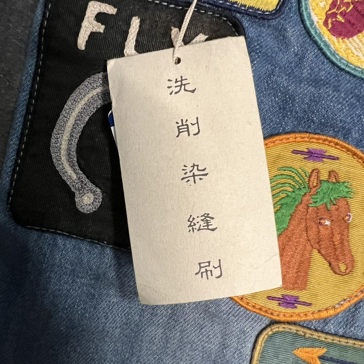 Kapital Kountry Kapital Denim 5P Rat Flare Pants Indigo Processing Size US 30 / EU 46 - 5 Thumbnail
