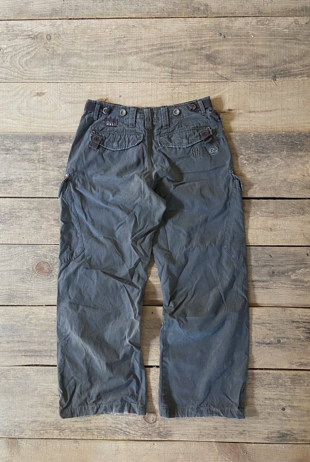 G-Star × Vintage Vintage GstarRaw y2k cargo pants Size US 32 / EU 48 - 2 Thumbnail