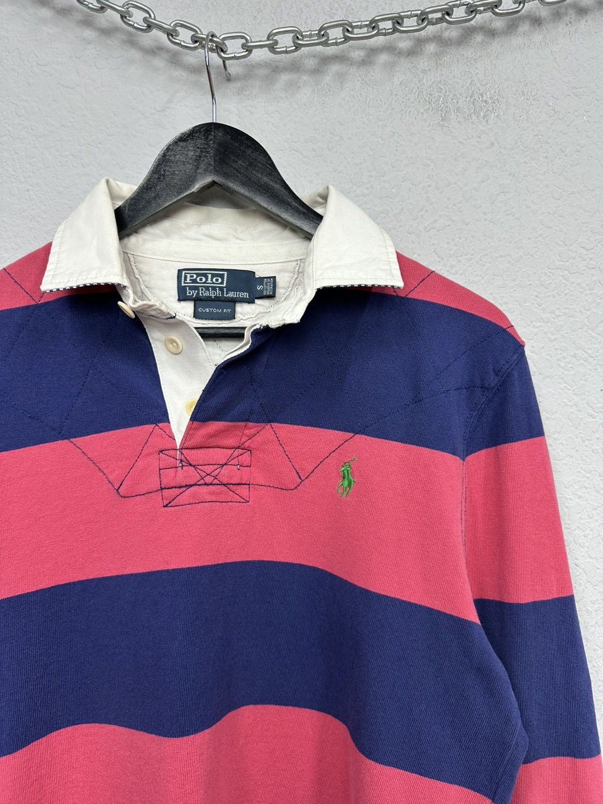 Polo Ralph Lauren Vintage Polo Ralph Lauren Rugby Polo Long Sleeve RRL Drake Size US S / EU 44-46 / 1 - 4 Thumbnail