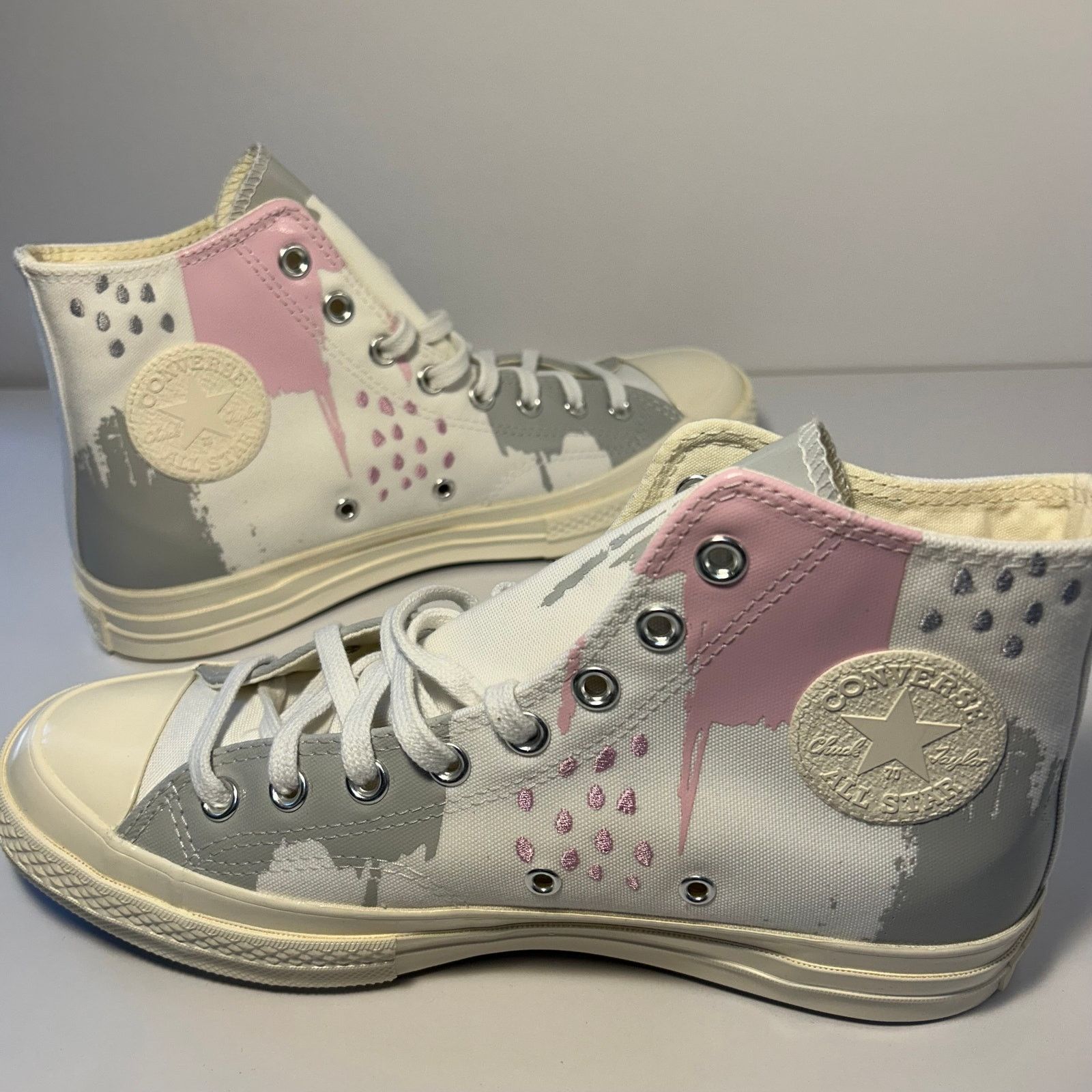 Converse Converse Chuck 70 Hi Abstract Print Sneakers M8.5 W10.5 Size US 10.5 / IT 40.5 - 2 Thumbnail