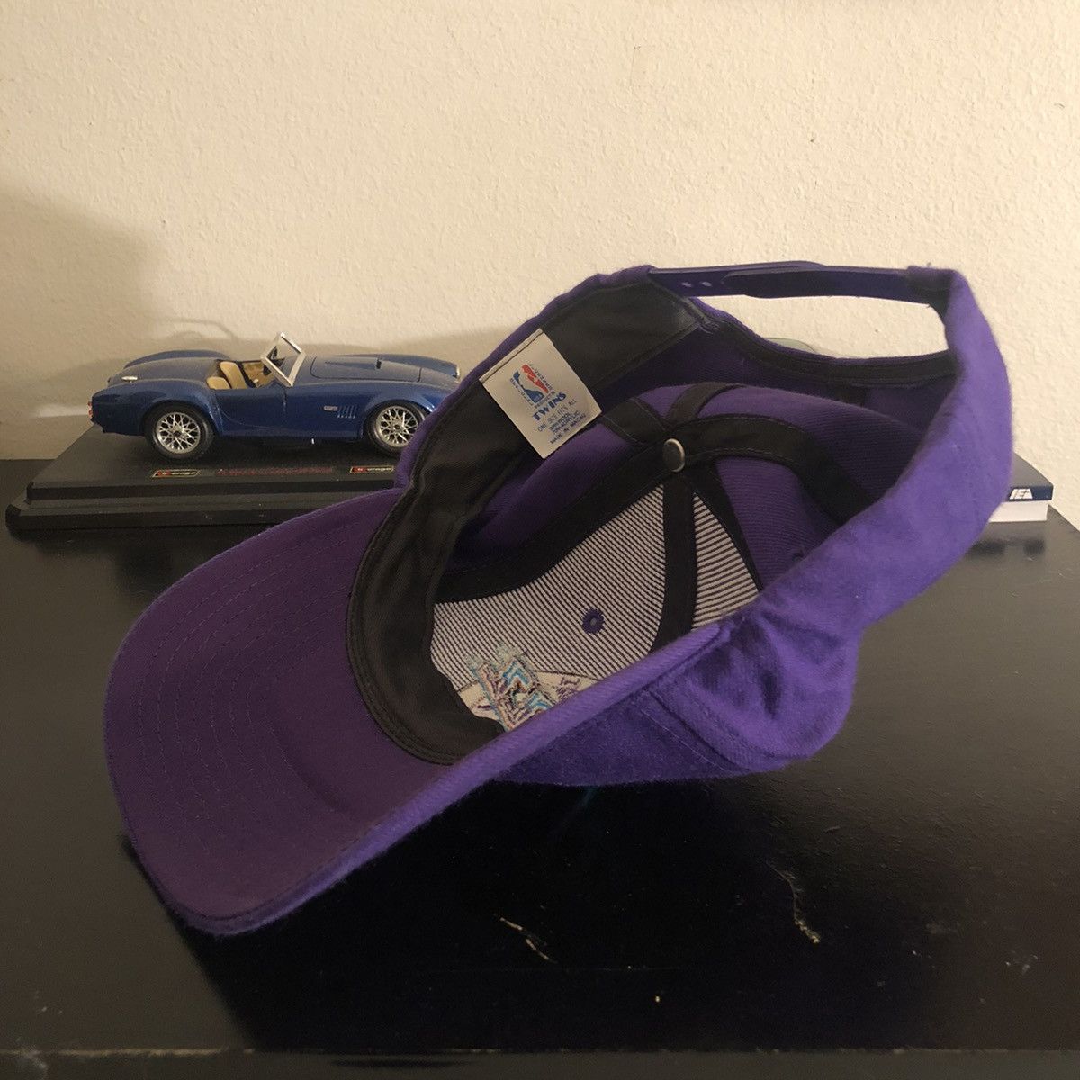 NBA Vintage 90s Utah Jazz Twins Enterprise NBA Snap Back Hat cap Size ONE SIZE - 3 Thumbnail