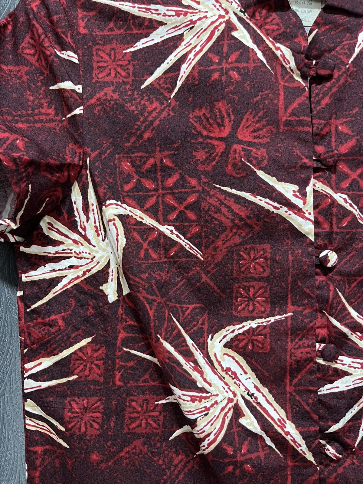 Vintage Vintage The Hawaiian Original Abstract Floral Pattern 80s Size S / US 4 / IT 40 - 3 Thumbnail