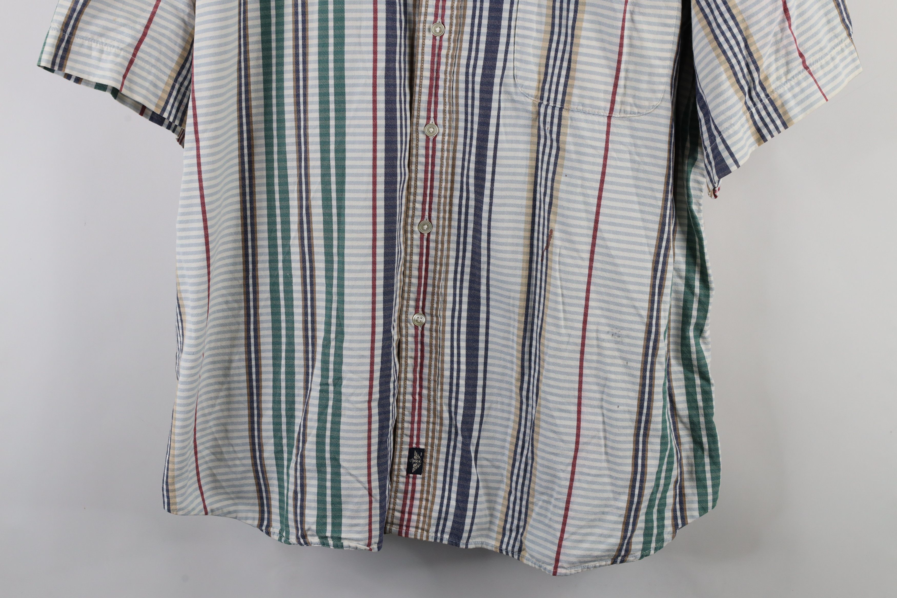 Vintage Vintage 90s Streetwear Rainbow Checkered Button Down Shirt Size US XL / EU 56 / 4 - 3 Thumbnail