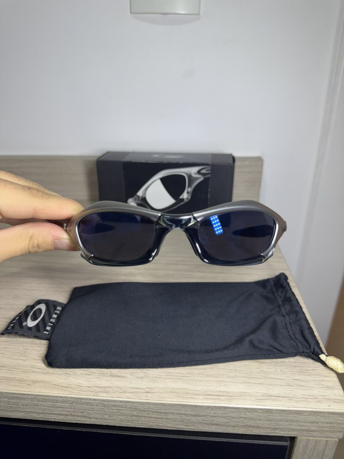 Oakley Splice Crystal Black/FMJ on Ice Size ONE SIZE - 4 Thumbnail