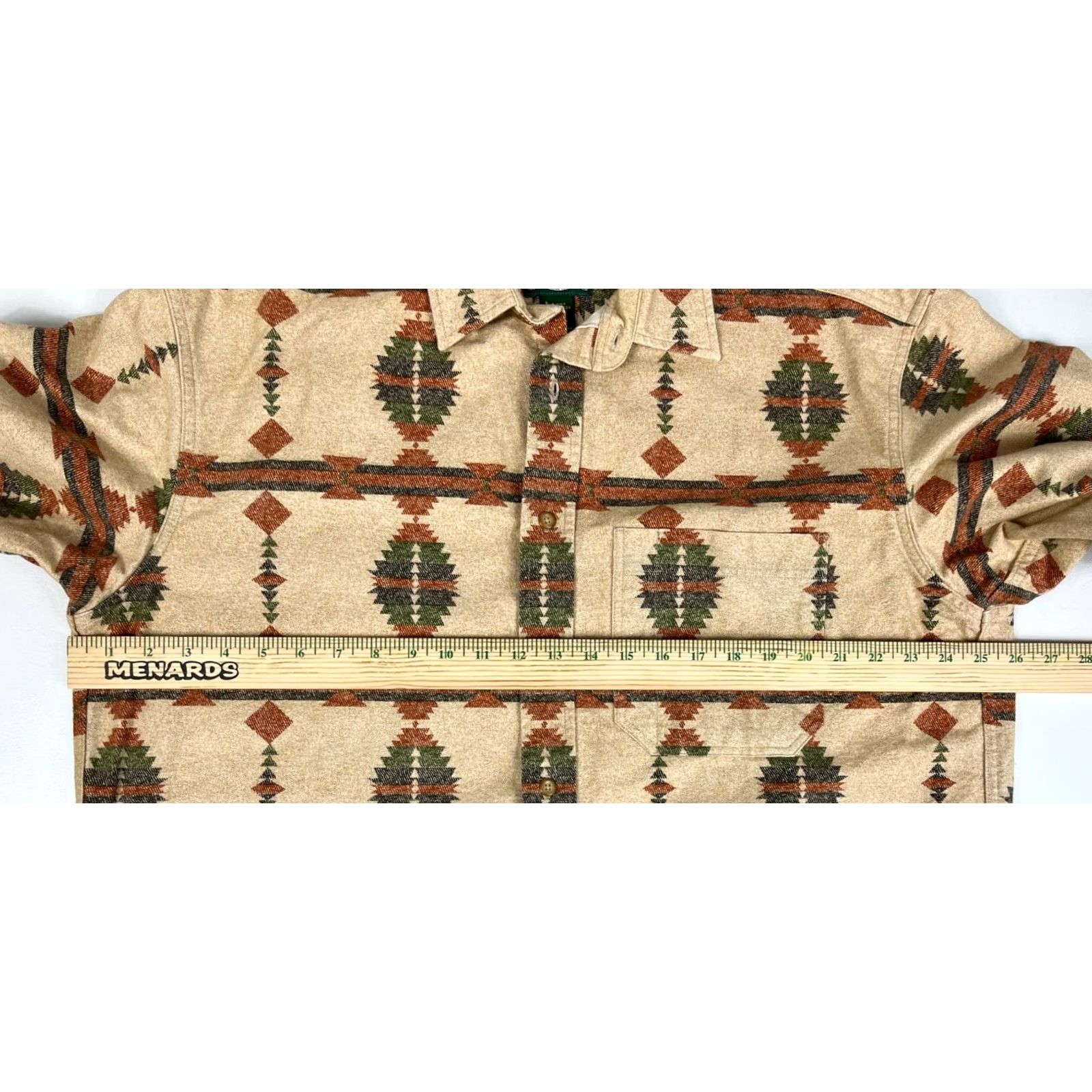 Vintage VINTAGE Cabela's Men's Southwest Pattern Shirt Button-Up Flannel Sz L Size US L / EU 52-54 / 3 - 7 Thumbnail