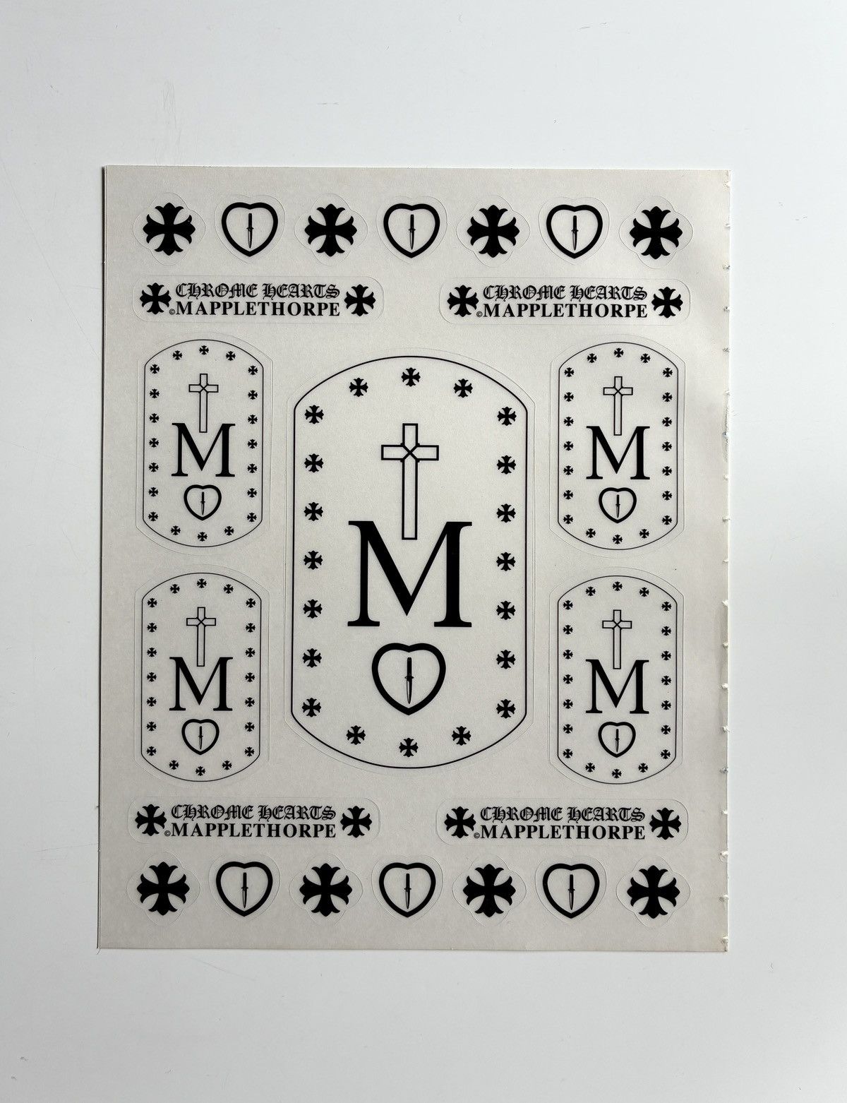 Chrome Hearts Chrome Hearts MAPPLETHORPE Sticker sheet Size ONE SIZE - 1 Thumbnail
