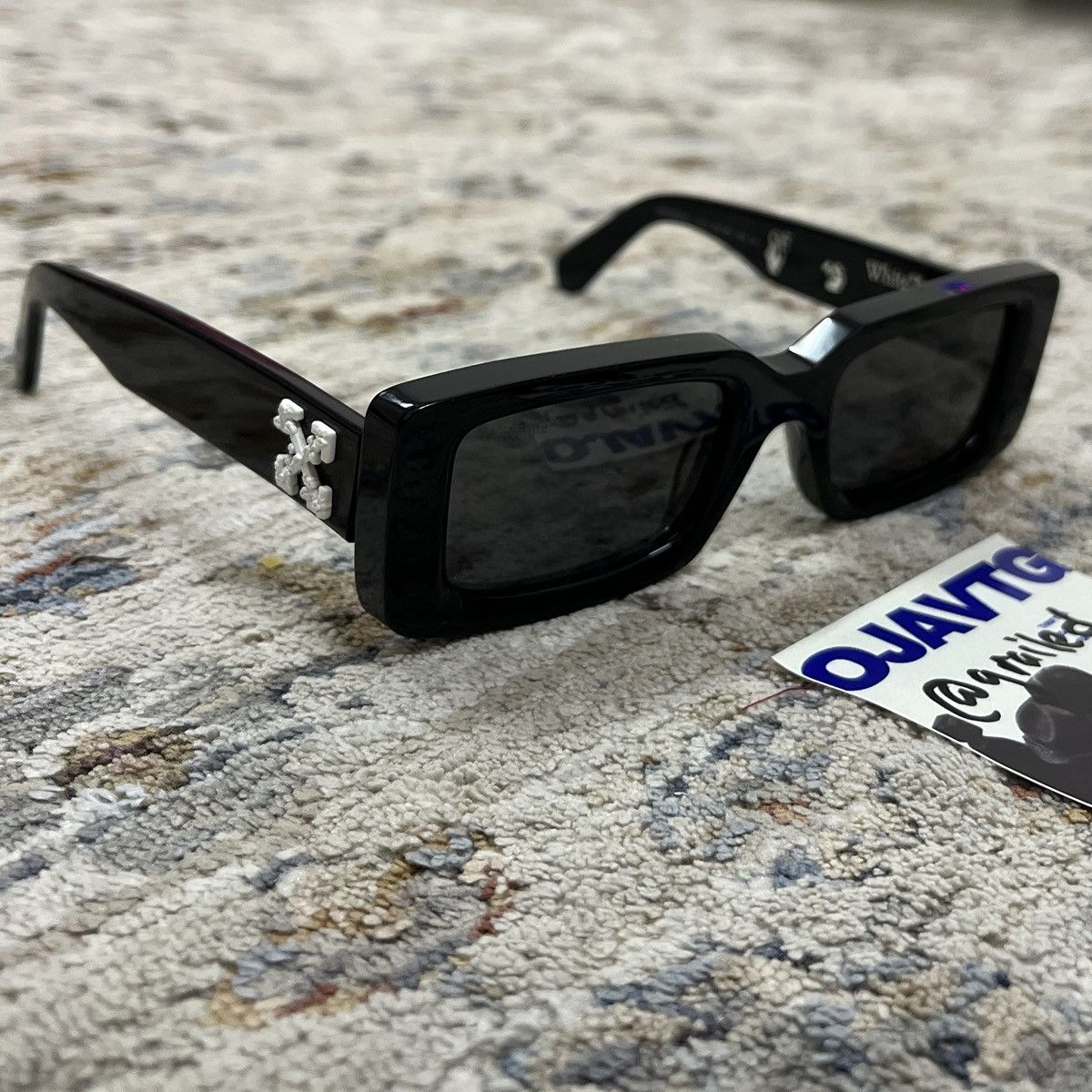 Off-White Off-White Acetate Arthur Square AW20 Size ONE SIZE - 2 Thumbnail