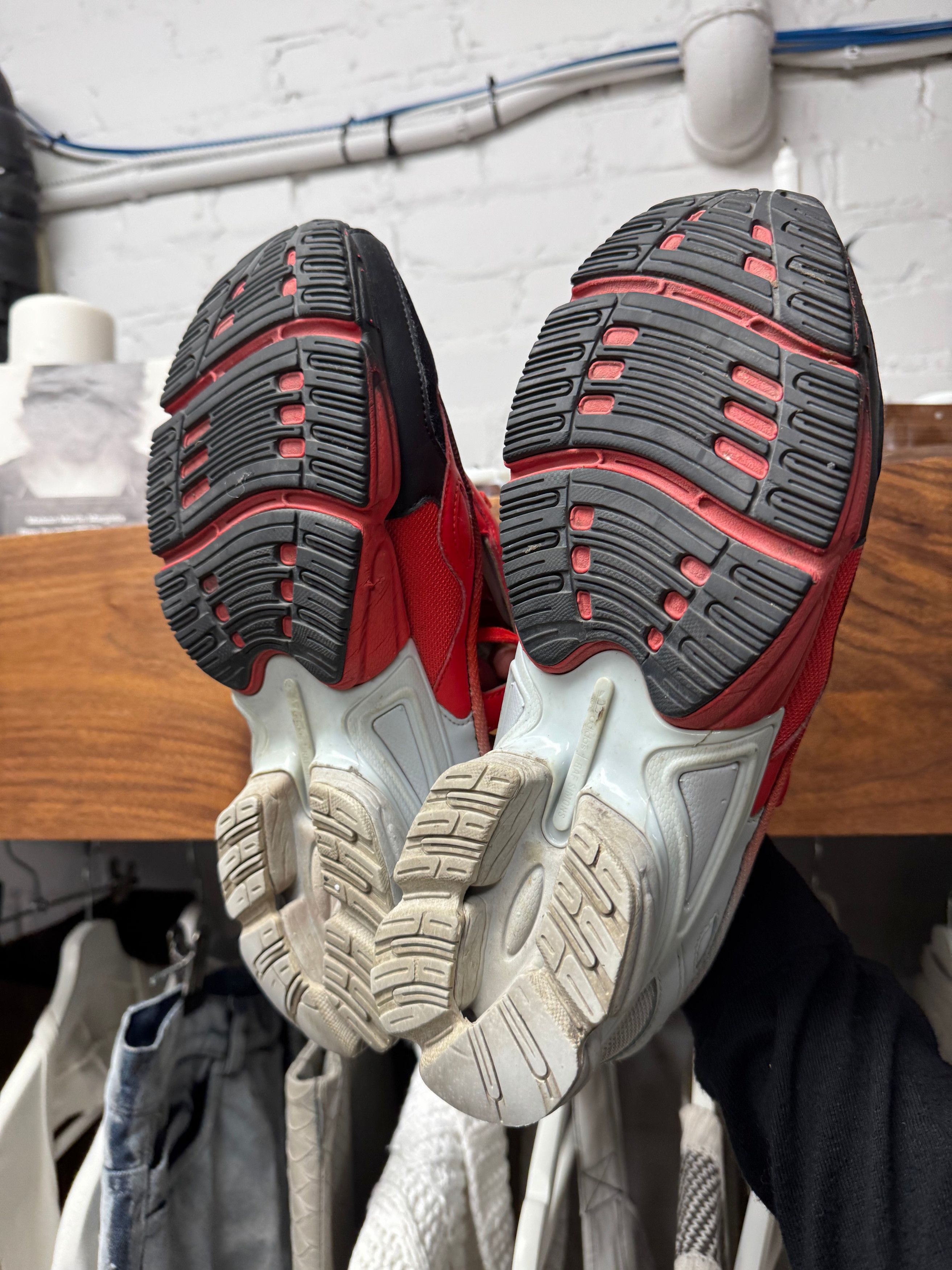 Raf Simons Raf Simons x Adidas Ozweegos ‘Cutout’ Low Top Sneakers Size US 9.5 / EU 42-43 - 5 Thumbnail