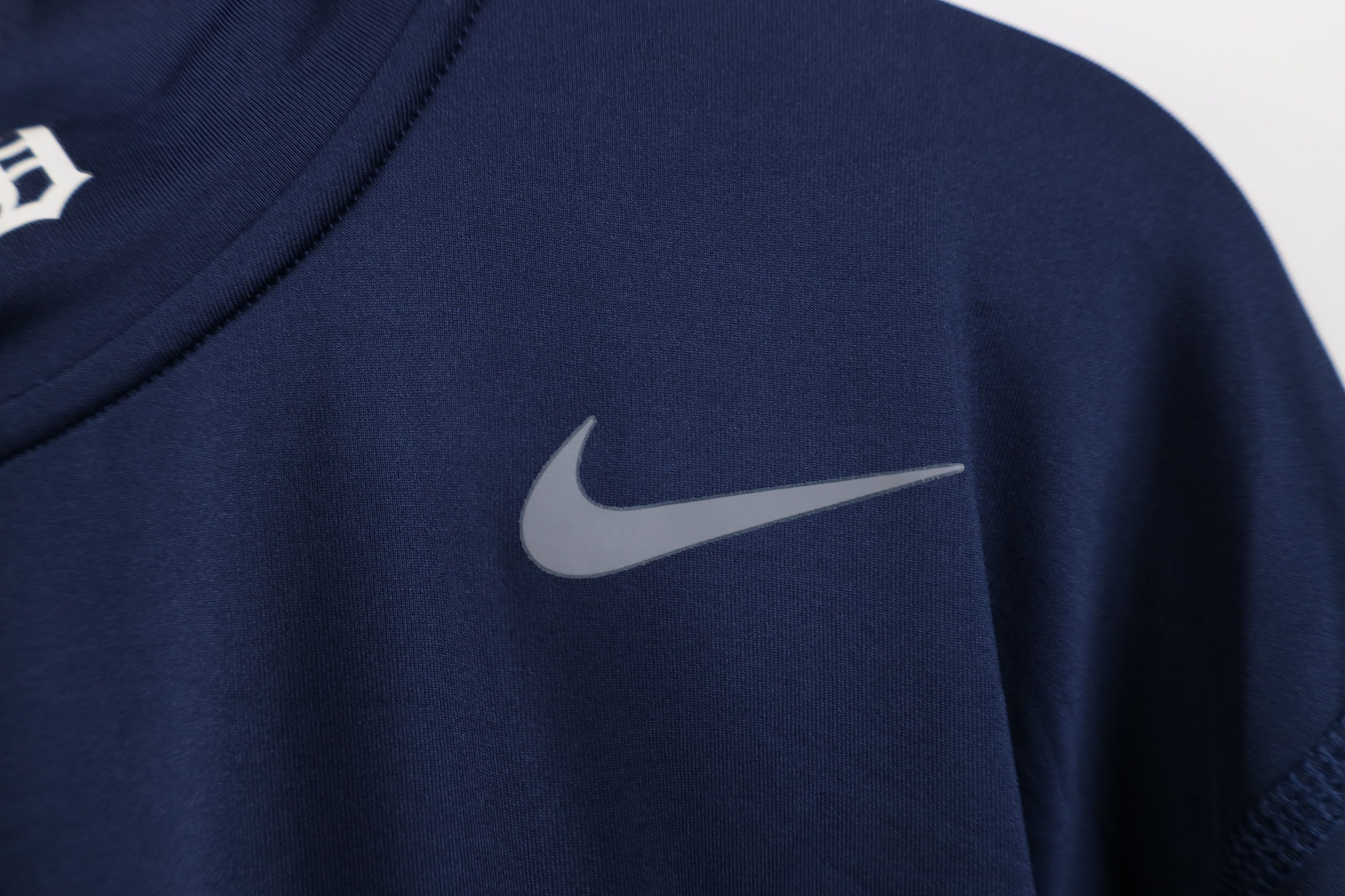 Nike Nike Detroit Tigers Baseball Mock Neck Compression T-Shirt Size US XL / EU 56 / 4 - 4 Thumbnail
