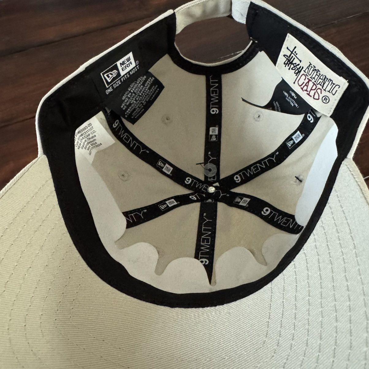 Stussy Stussy New Era 9Twenty Basic Strapback Stone Size ONE SIZE - 7 Thumbnail