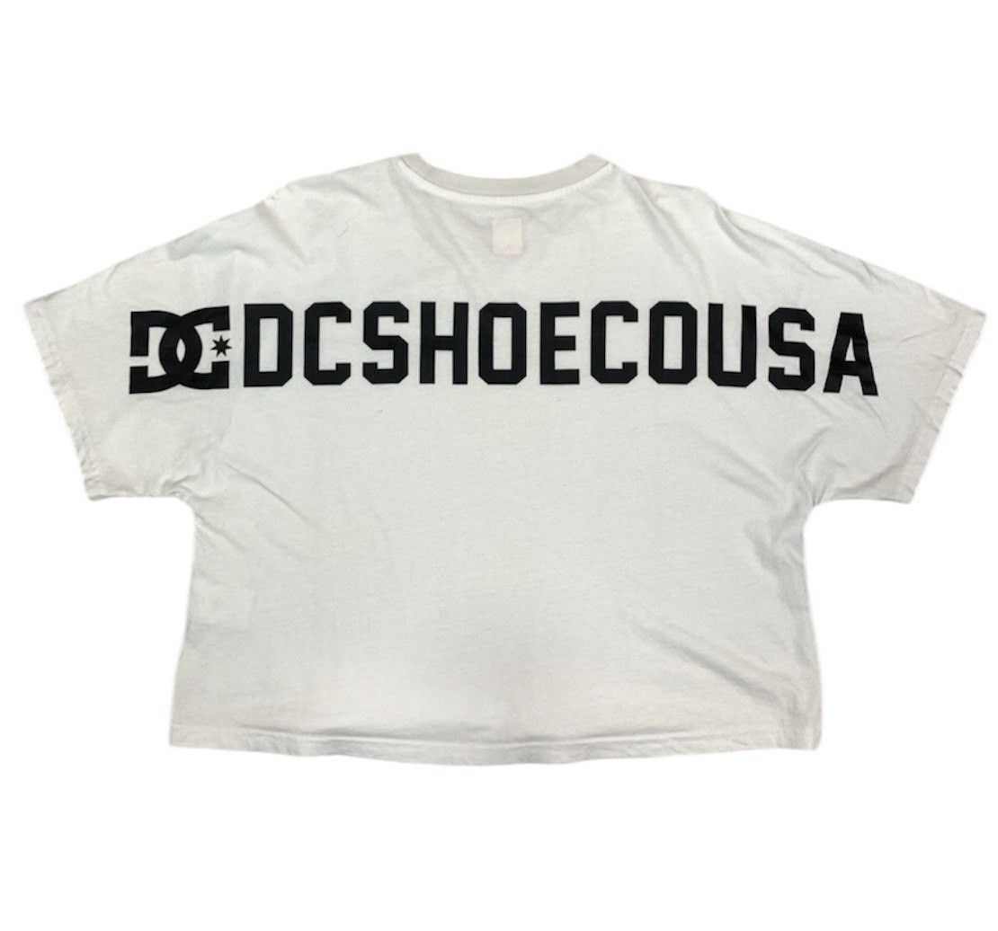 DC DC SHOE Crop Top T Shirt #1903/10 Size M / US 6-8 / IT 42-44 - 1 Thumbnail