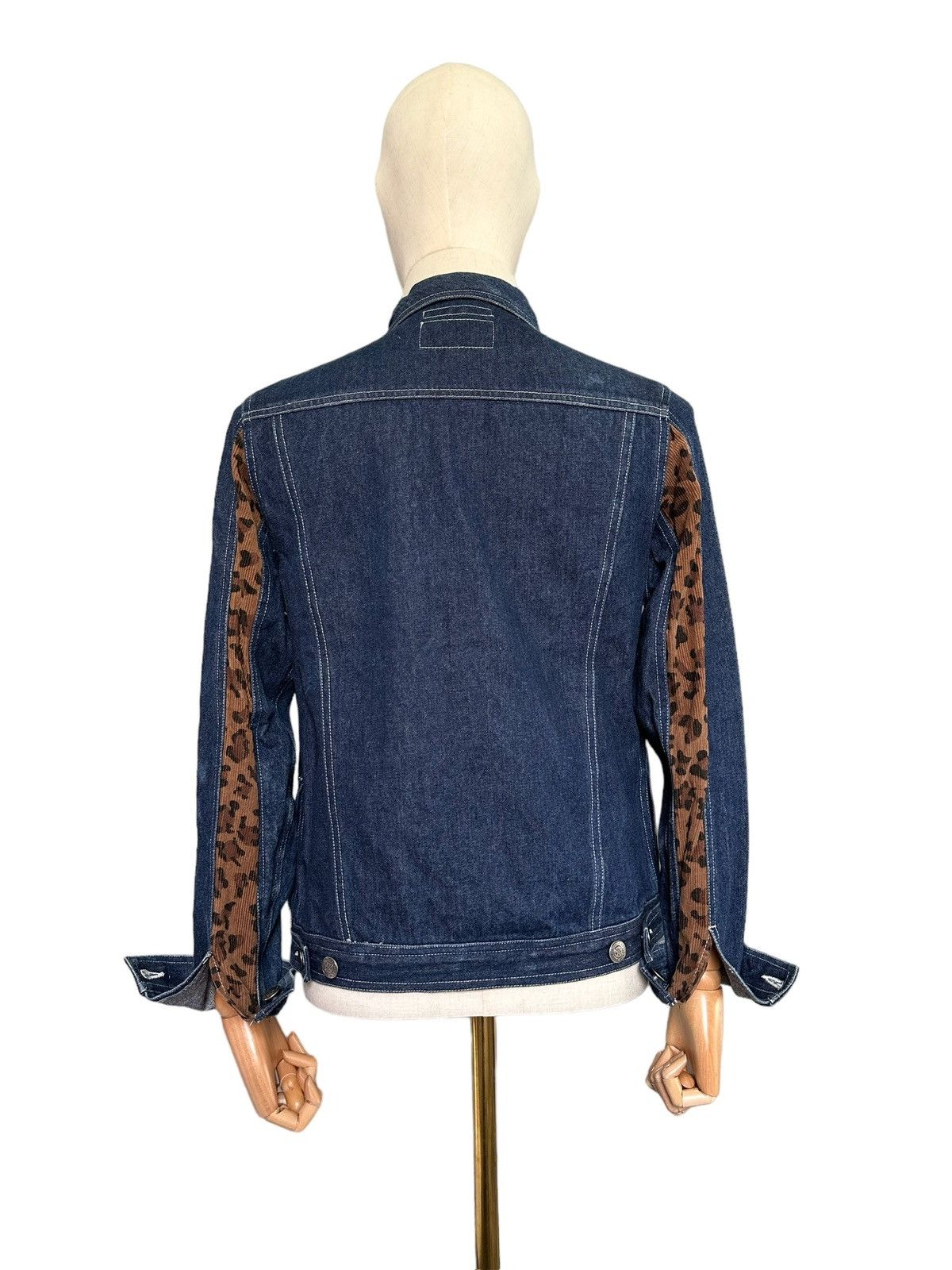 PEEL&LIFT Y2k FUVA Anarchism trucker denim jacket Size US M / EU 48-50 / 2 - 11 Thumbnail