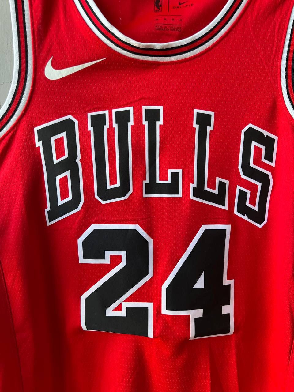 NBA 2021 CHICAGO BULLS #24 MARKKANEN BASKETBALL JERSEY NBA NIKE Size US M / EU 48-50 / 2 - 3 Thumbnail