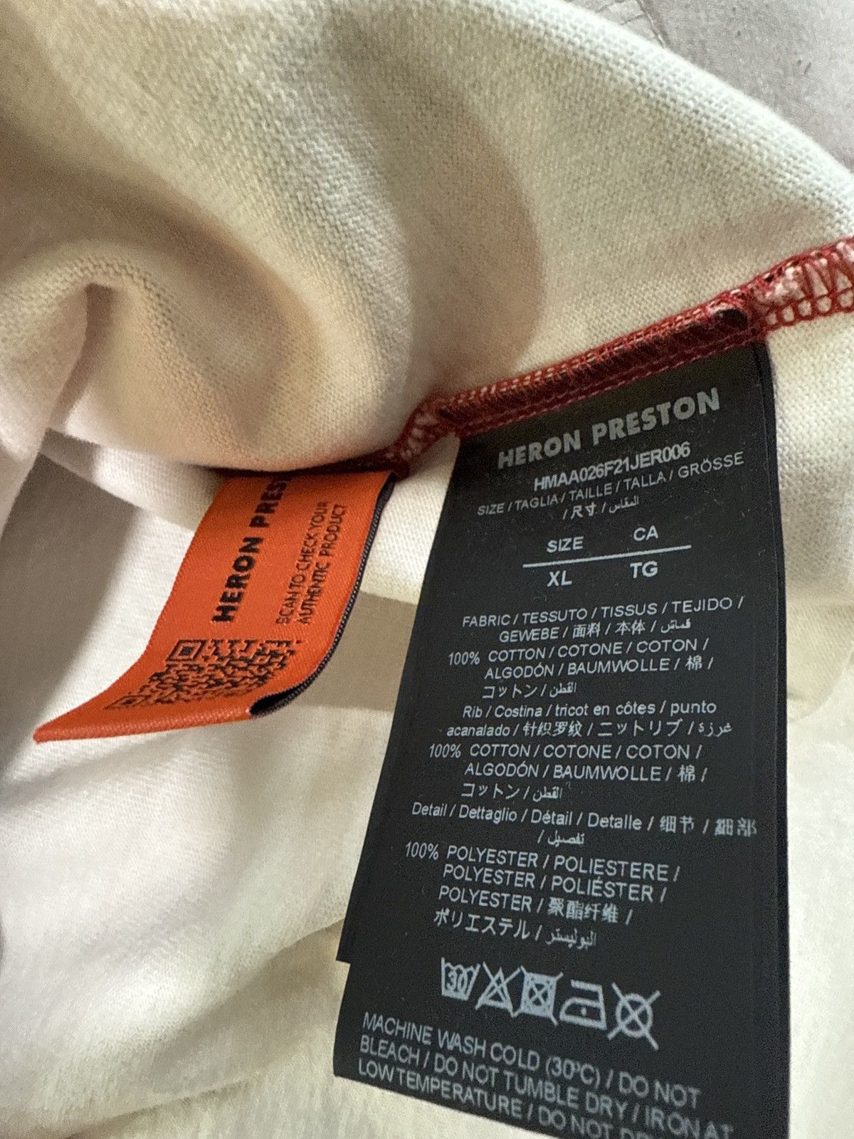 Heron Preston Heron Preston Size US XL / EU 56 / 4 - 1 Thumbnail