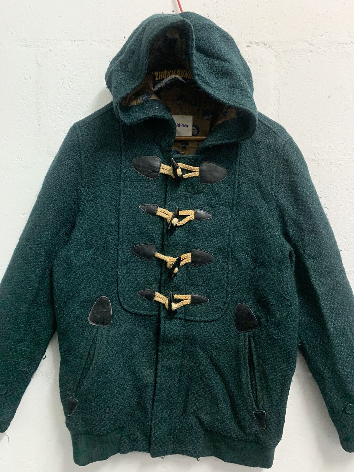 Issey Miyake Issey Miyaki Ne-net Duffle Coat Hoodie Size US M / EU 48-50 / 2 - 3 Thumbnail