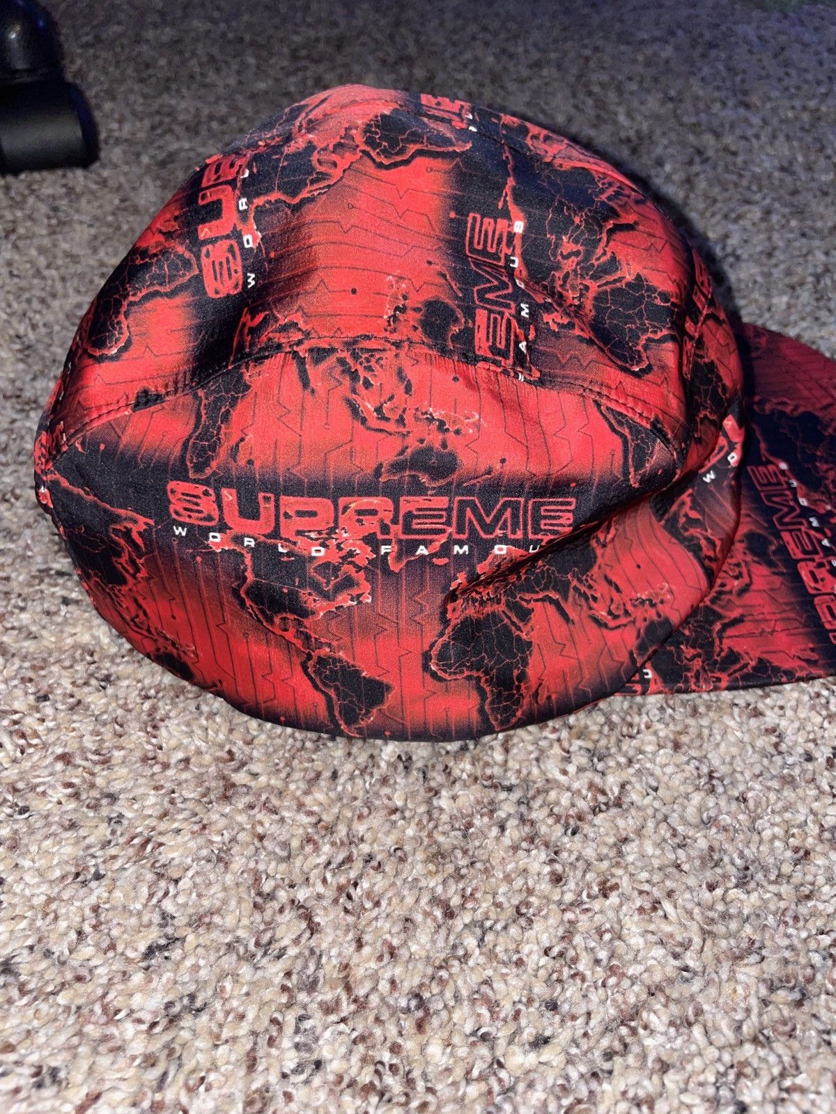 Supreme SUPREME WORLD FAMOUS TAPED SEAM CAMP CAP Size ONE SIZE - 2 Thumbnail