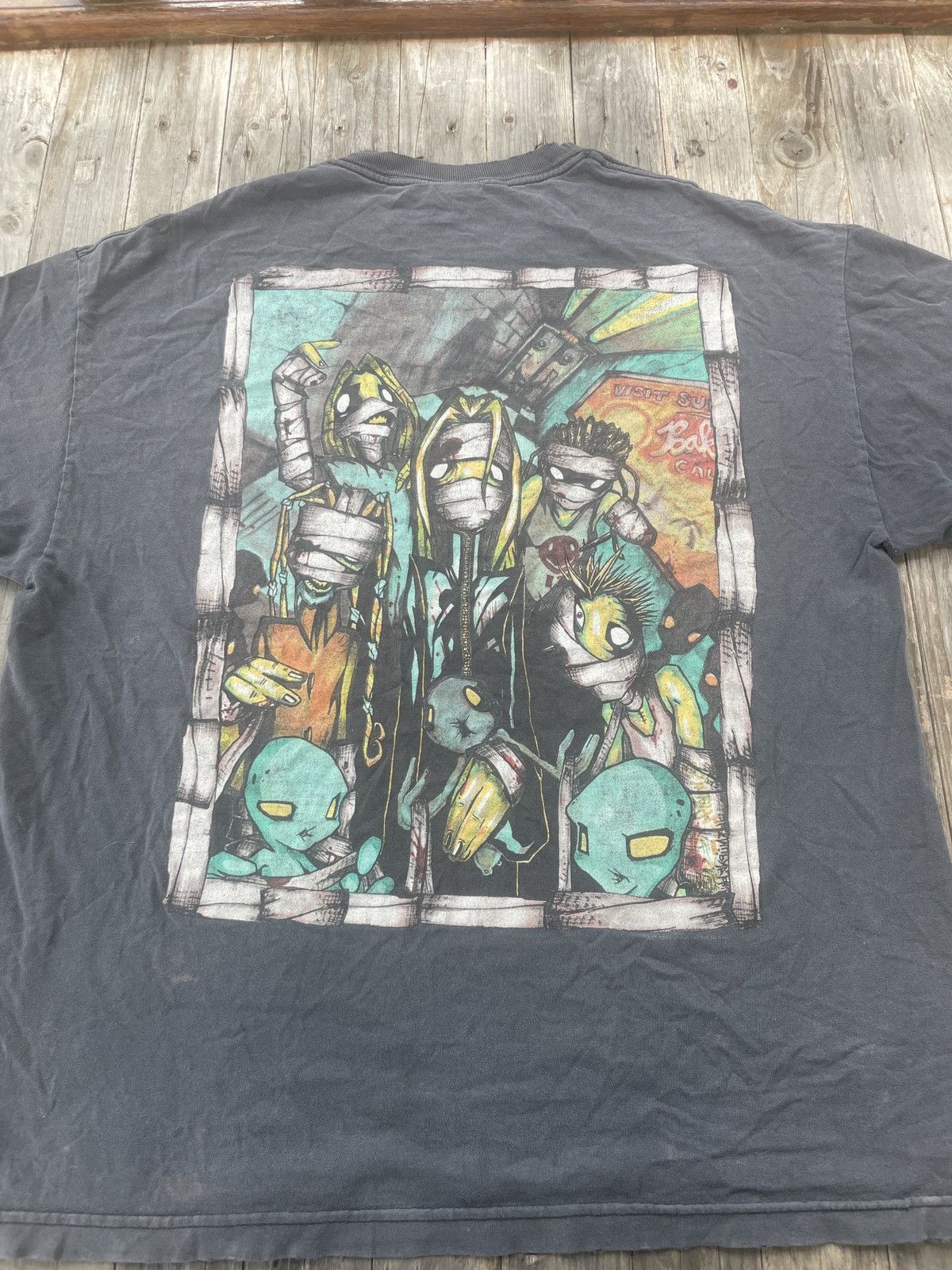 Band Tees Vintage 00’ Band Korn Nu Metal Giant Tag Size US XL / EU 56 / 4 - 1 Thumbnail