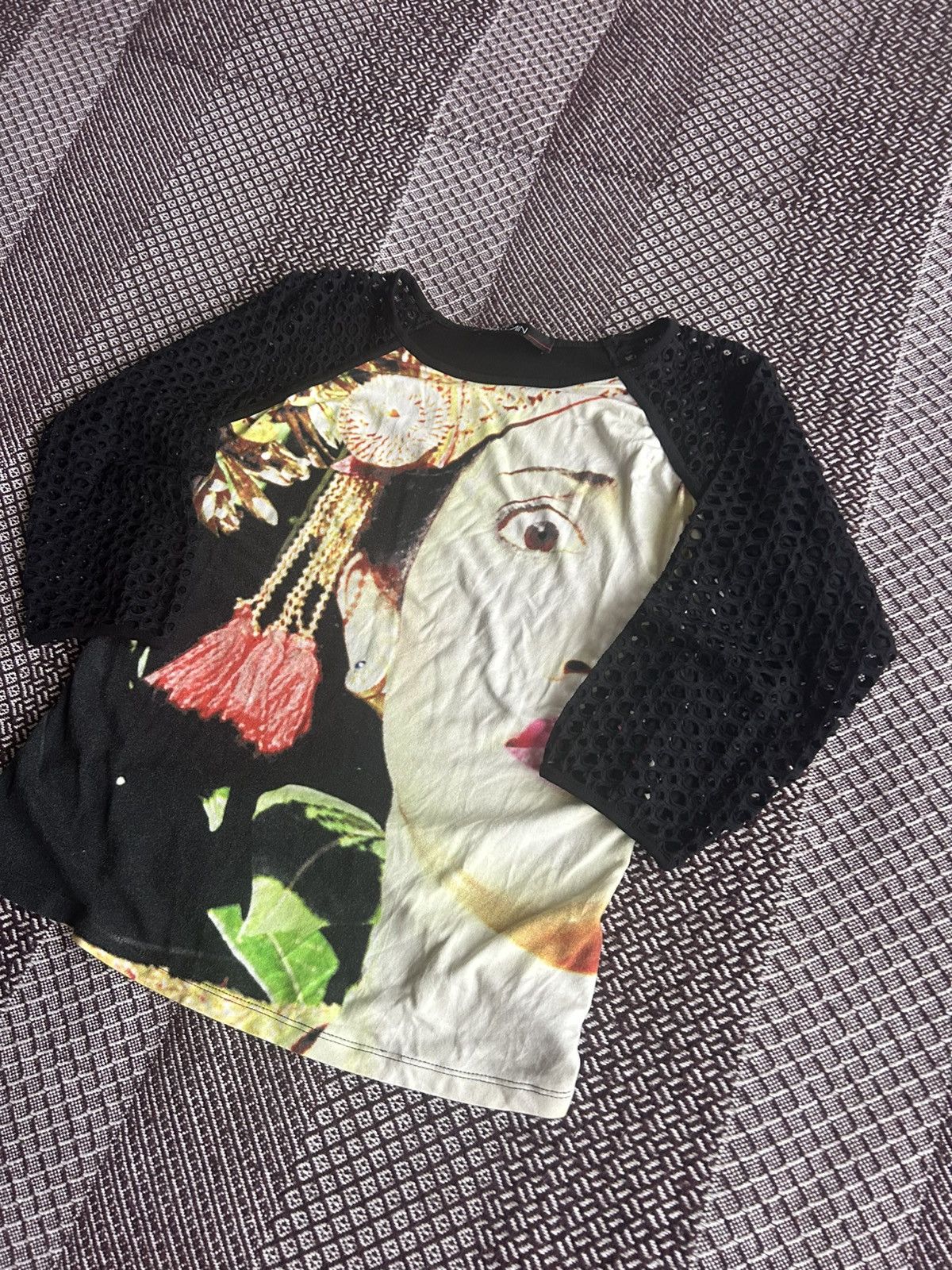 Vintage Vintage Marccain Y2K Women T-shirt Japanese Style Size S/M Size M / US 6-8 / IT 42-44 - 2 Thumbnail