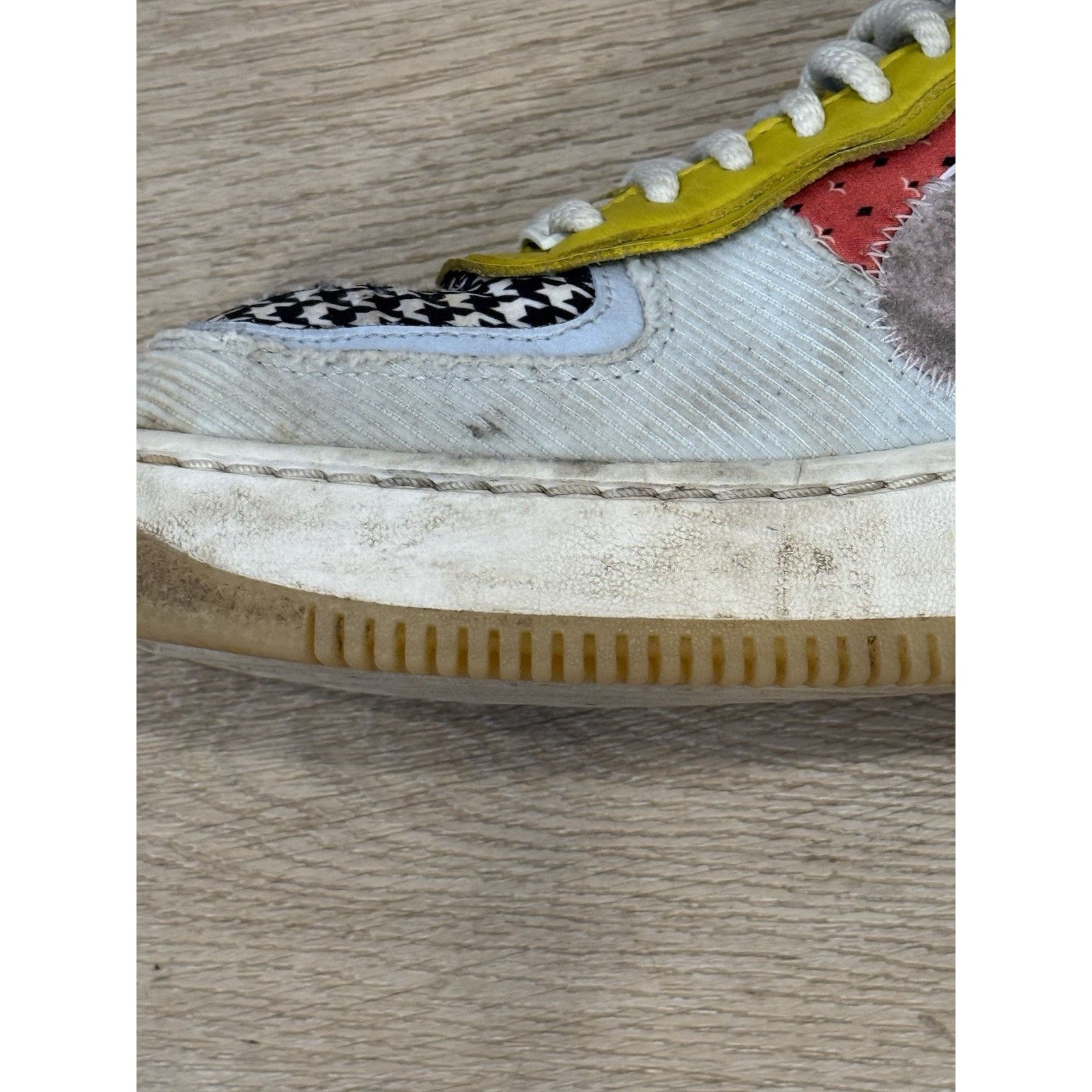 Nike Nike Air Force 1 Shadow “Patchwork” Women’s 7.5 Pre-loved Size US 7.5 / IT 37.5 - 4 Thumbnail